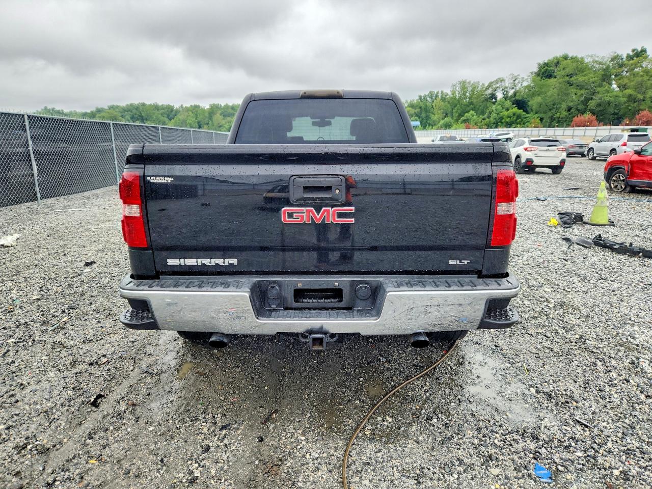 2015 Gmc Sierra C1500 Slt Black vin: 1GTR1VEC6FZ186331
