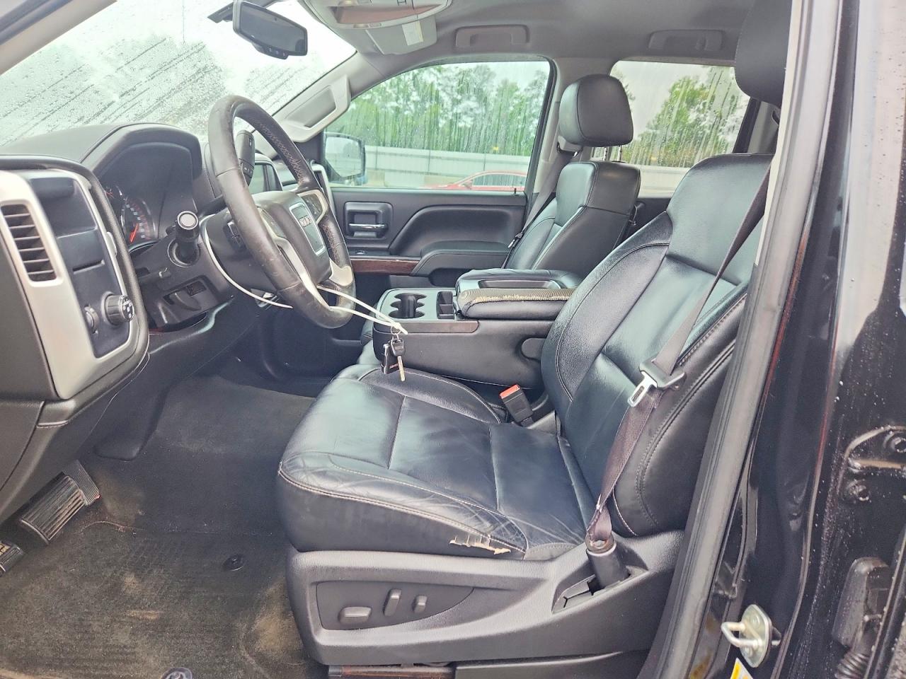 2015 Gmc Sierra C1500 Slt Black vin: 1GTR1VEC6FZ186331