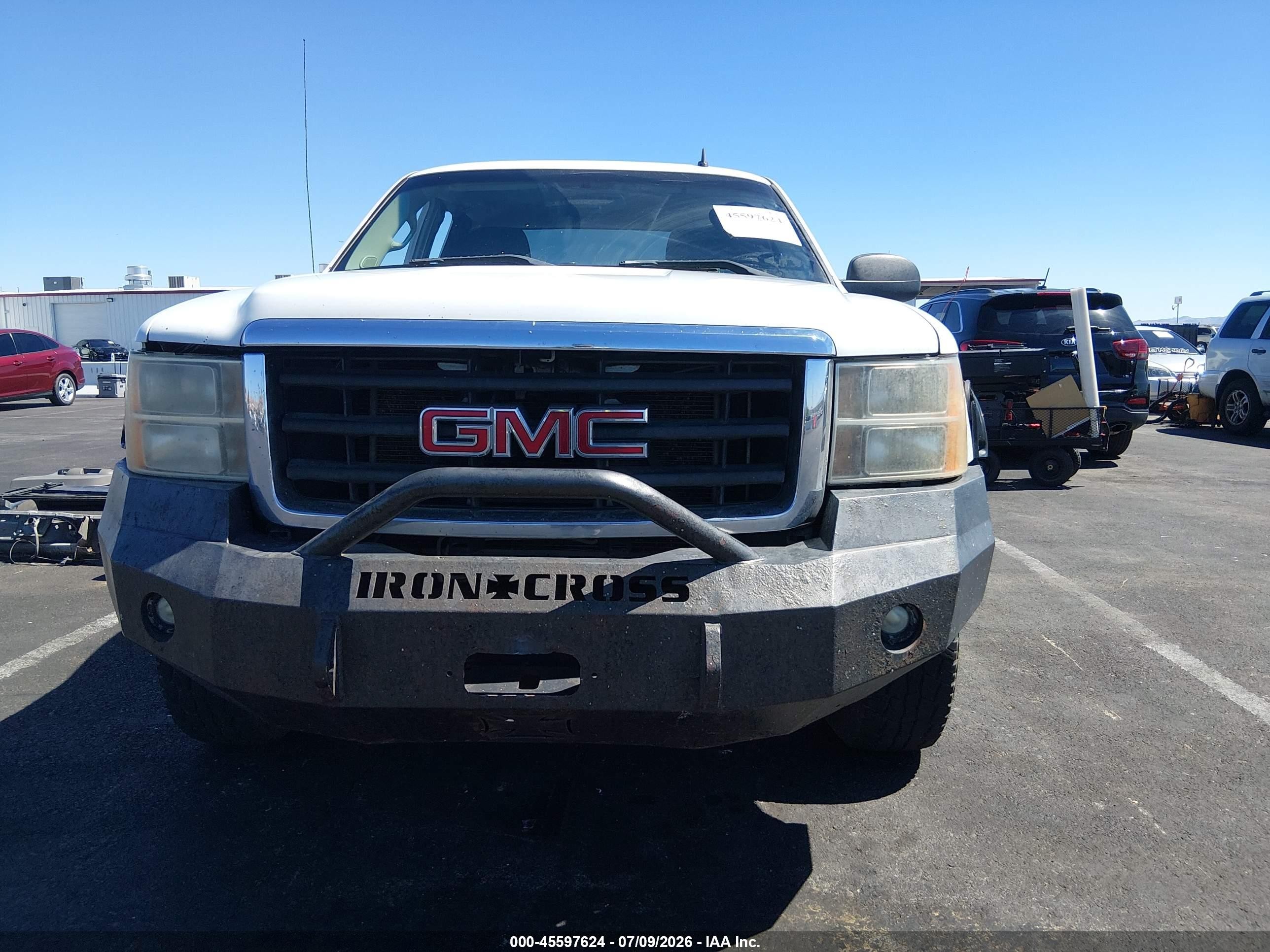 2011 Gmc Sierra 1500 Work Truck Белый vin: 1GTR2TE31BZ155757