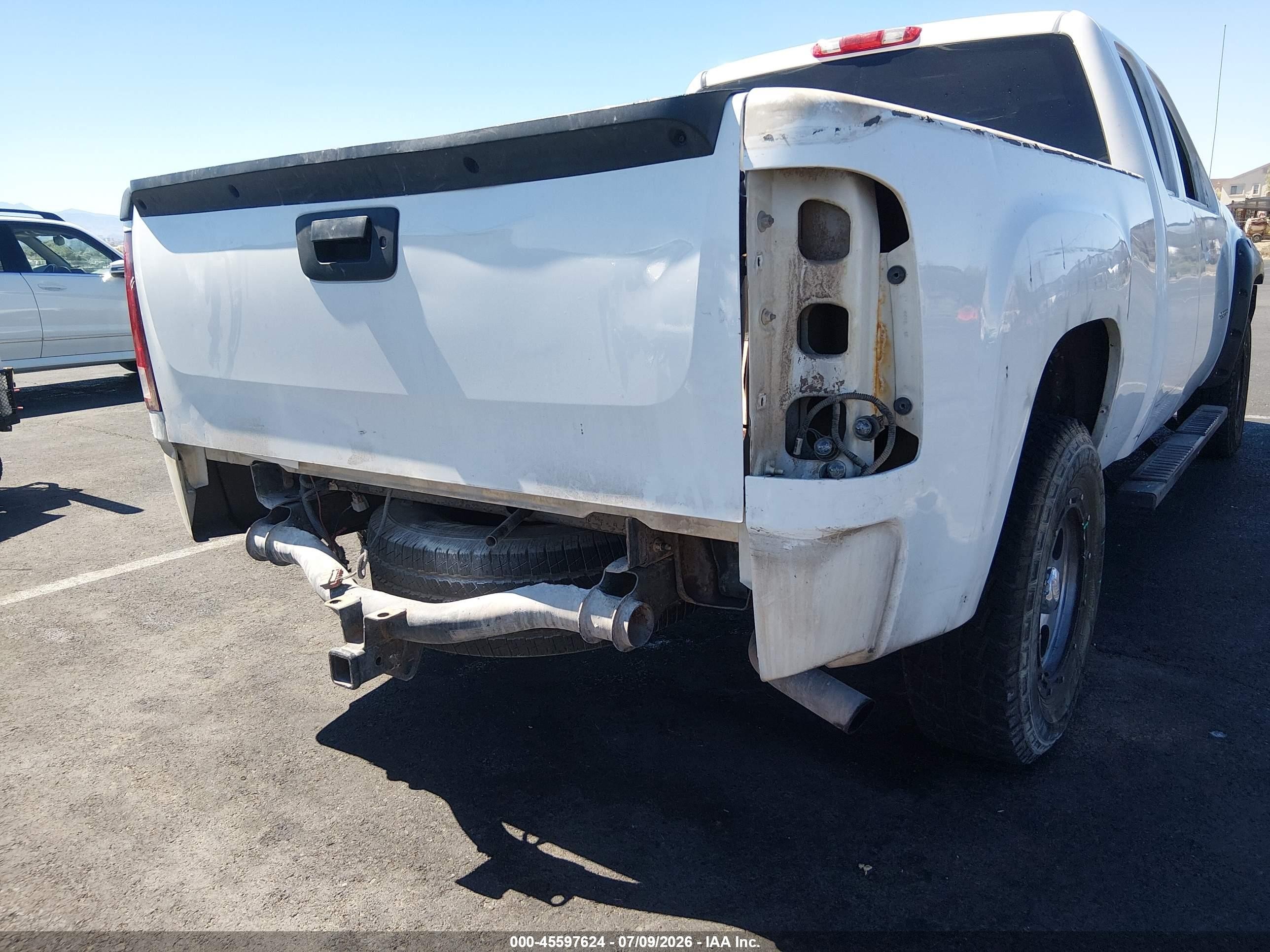 2011 Gmc Sierra 1500 Work Truck Белый vin: 1GTR2TE31BZ155757