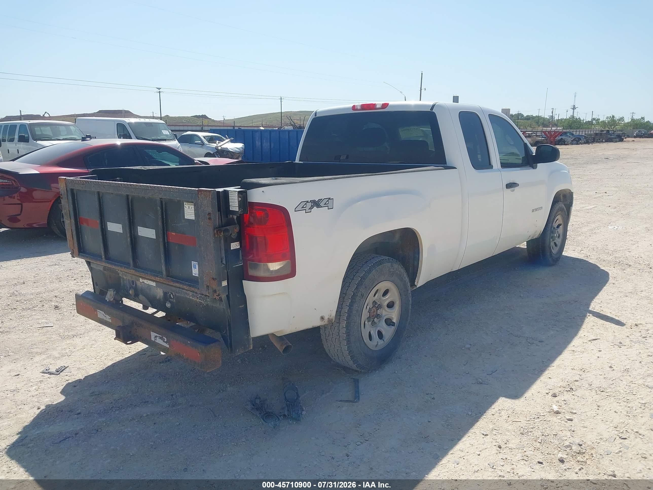 2011 Gmc Sierra 1500 Work Truck White vin: 1GTR2TE38BZ361545