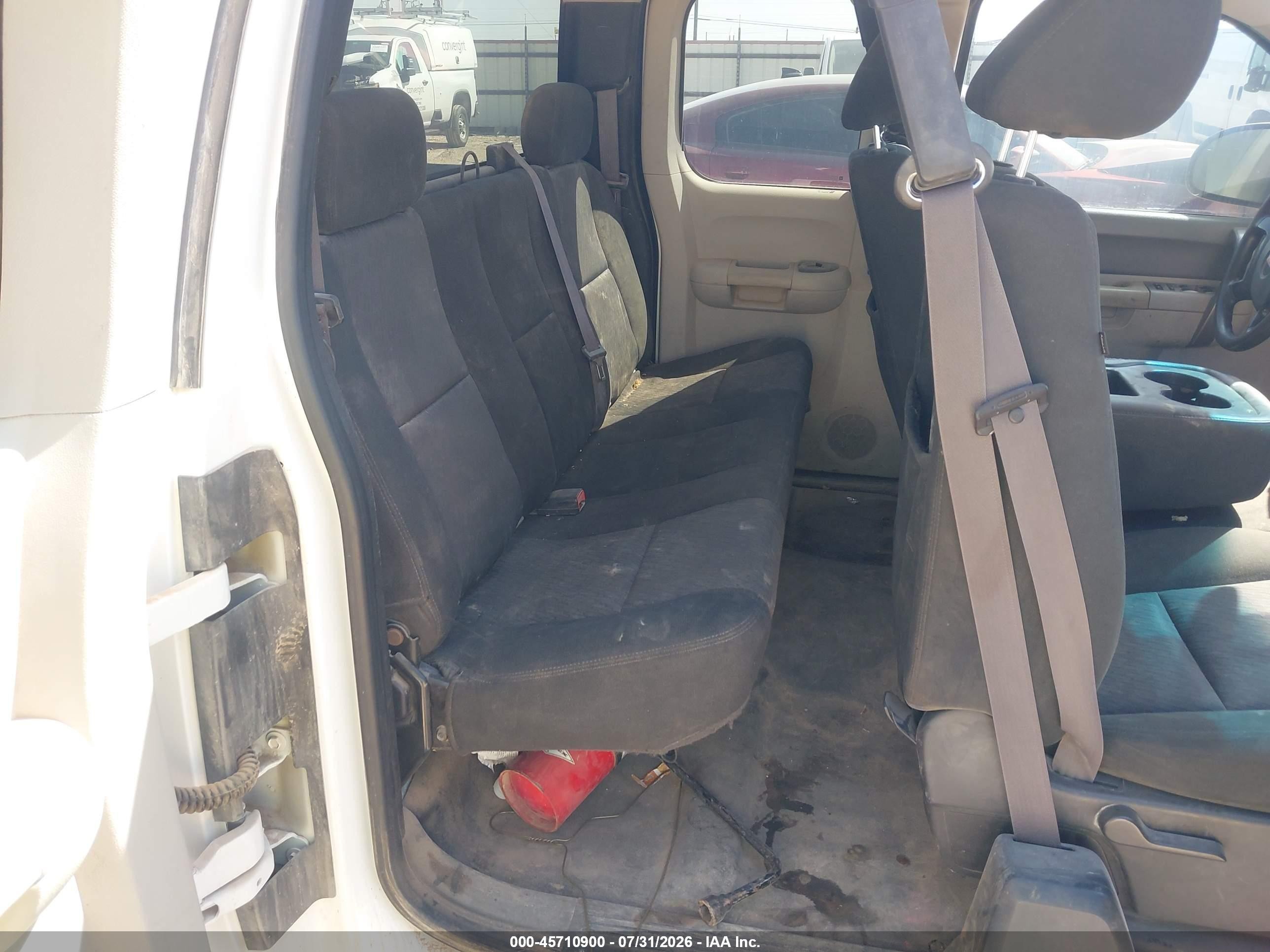 2011 Gmc Sierra 1500 Work Truck White vin: 1GTR2TE38BZ361545