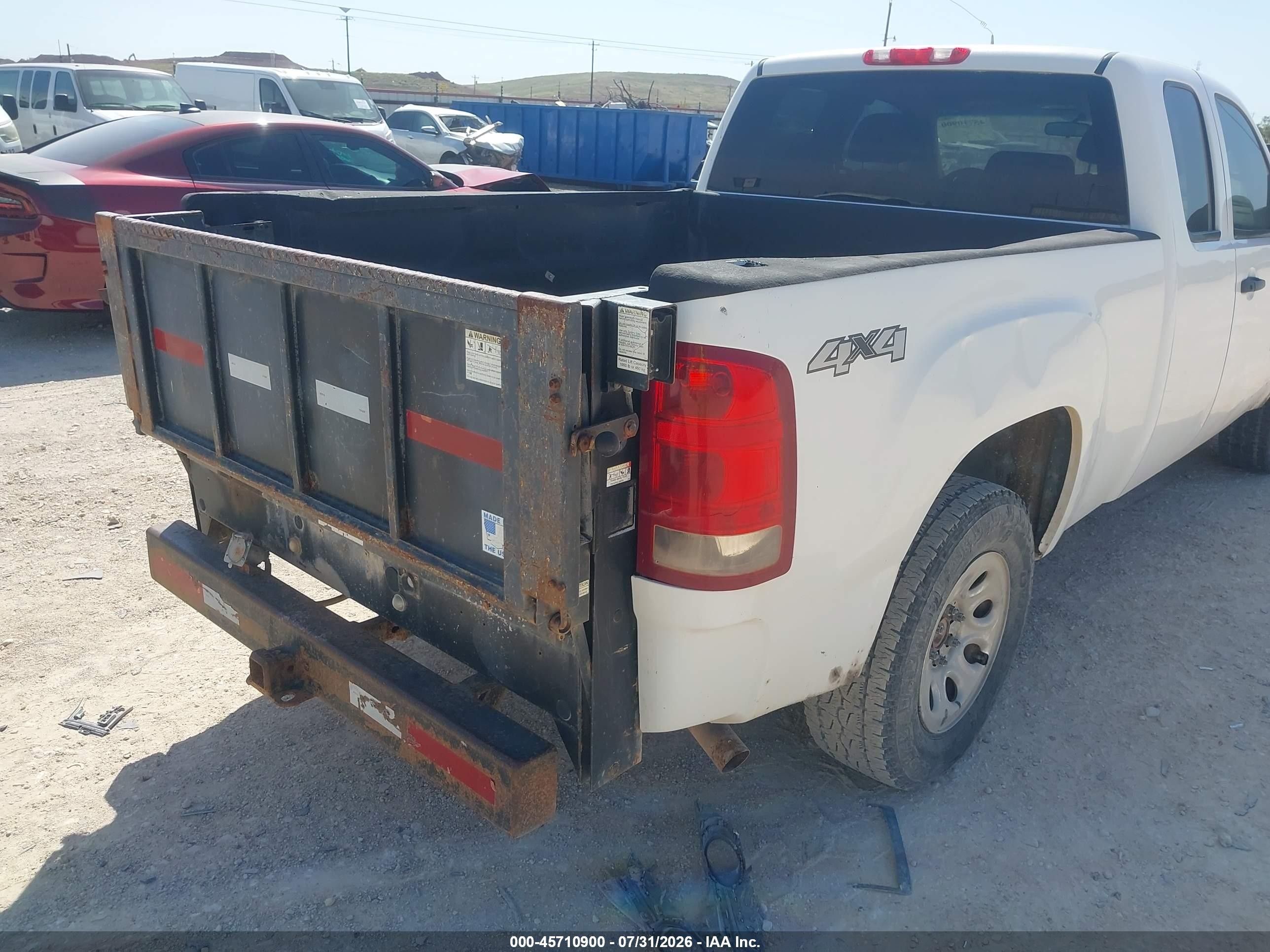 2011 Gmc Sierra 1500 Work Truck White vin: 1GTR2TE38BZ361545
