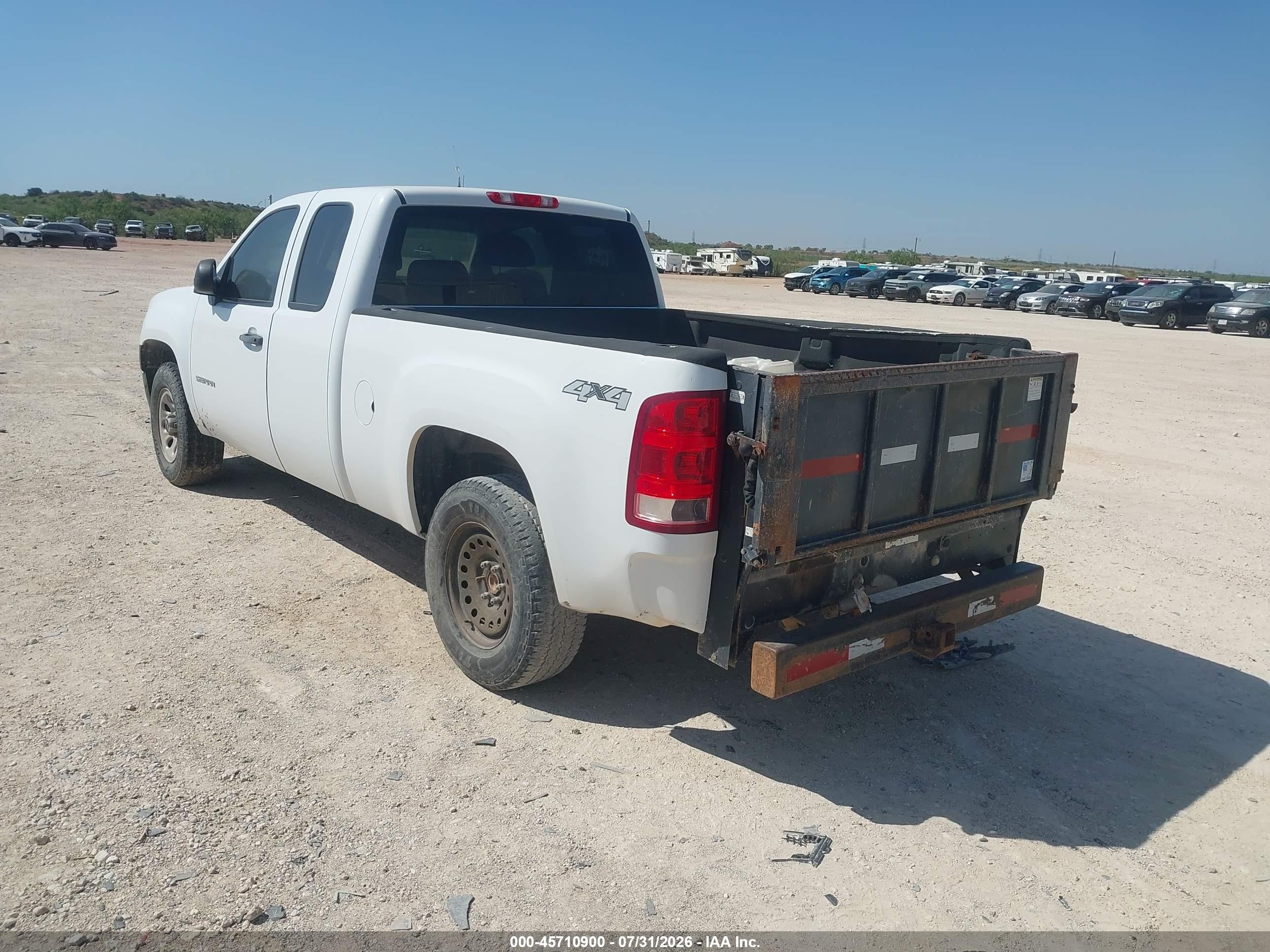 2011 Gmc Sierra 1500 Work Truck White vin: 1GTR2TE38BZ361545