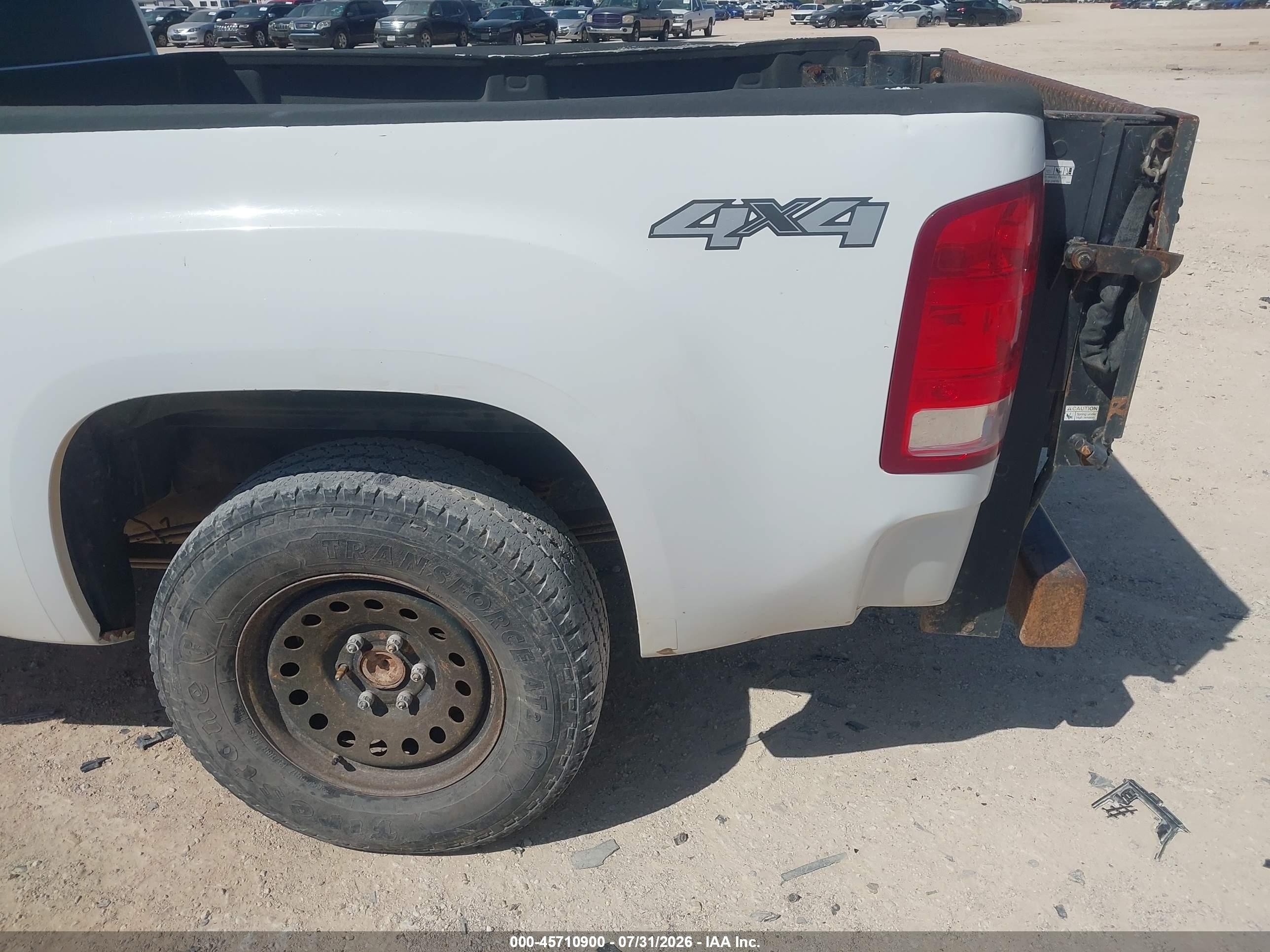 2011 Gmc Sierra 1500 Work Truck White vin: 1GTR2TE38BZ361545