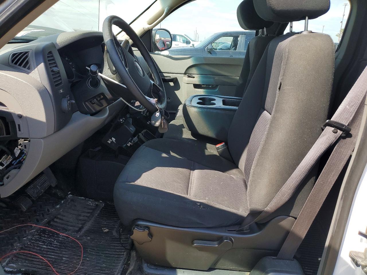 2012 Gmc Sierra K1500 White vin: 1GTR2TE71CZ138641