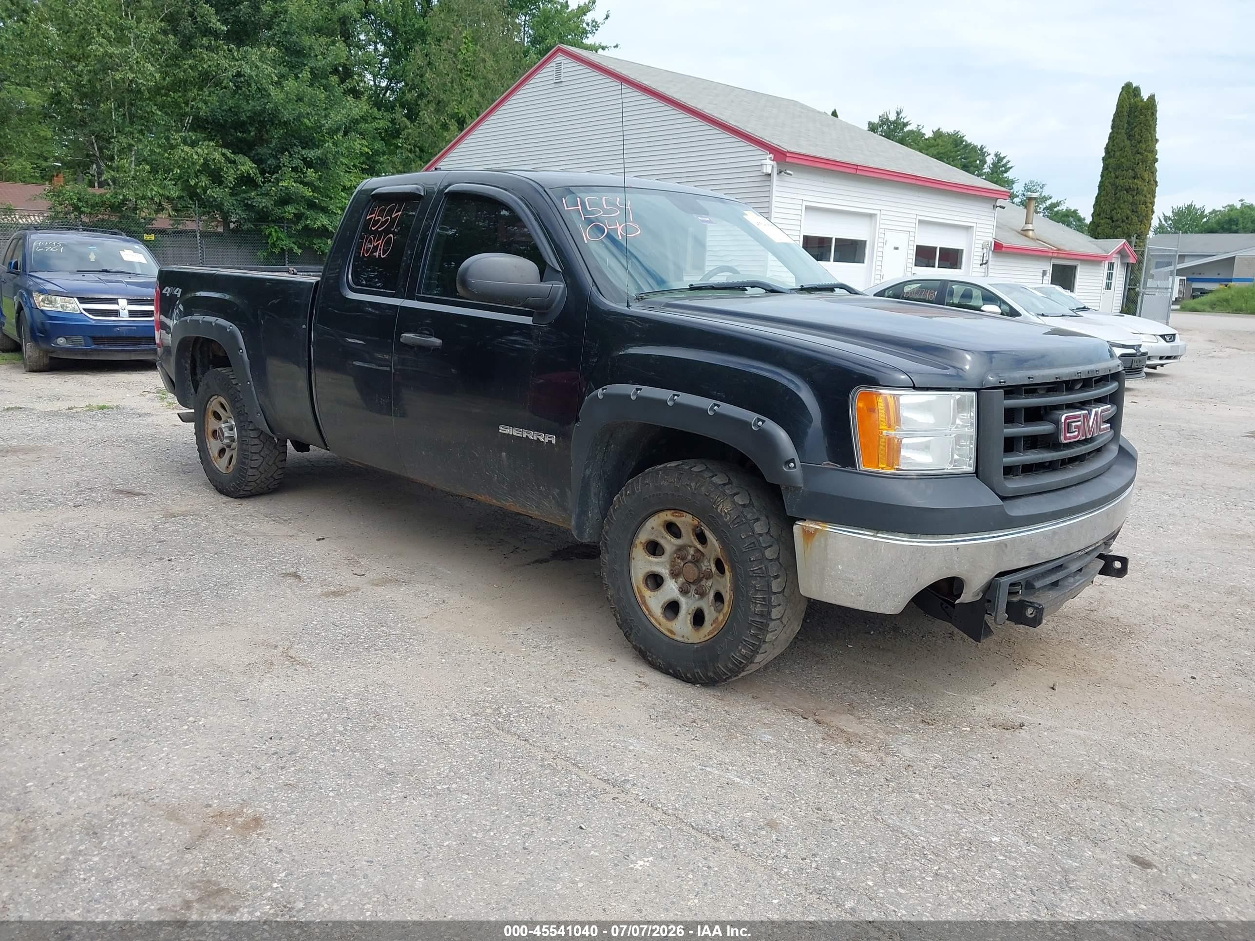 2013 Gmc Sierra 1500 Work Truck Black vin: 1GTR2TE74DZ332419