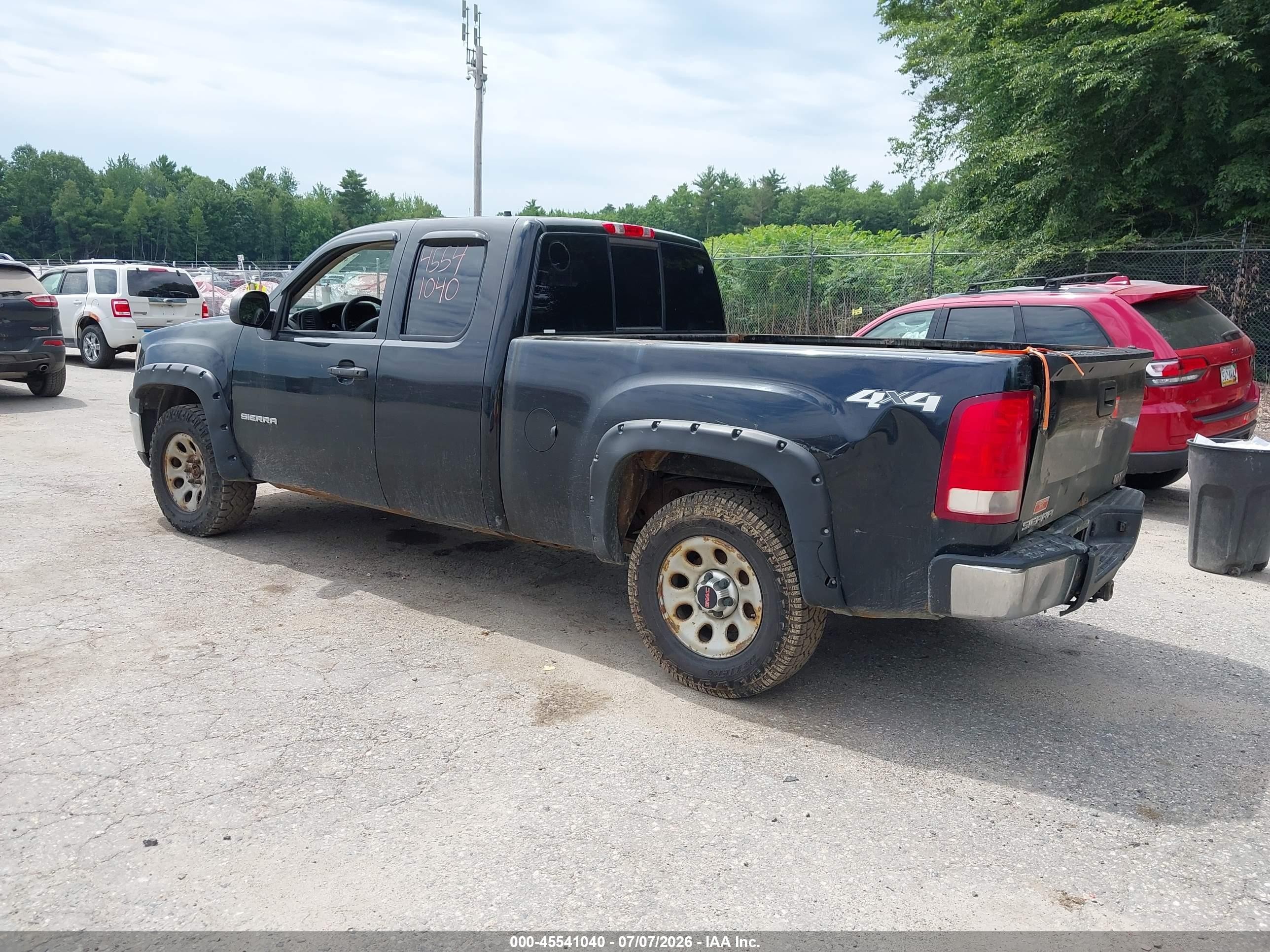 2013 Gmc Sierra 1500 Work Truck Black vin: 1GTR2TE74DZ332419