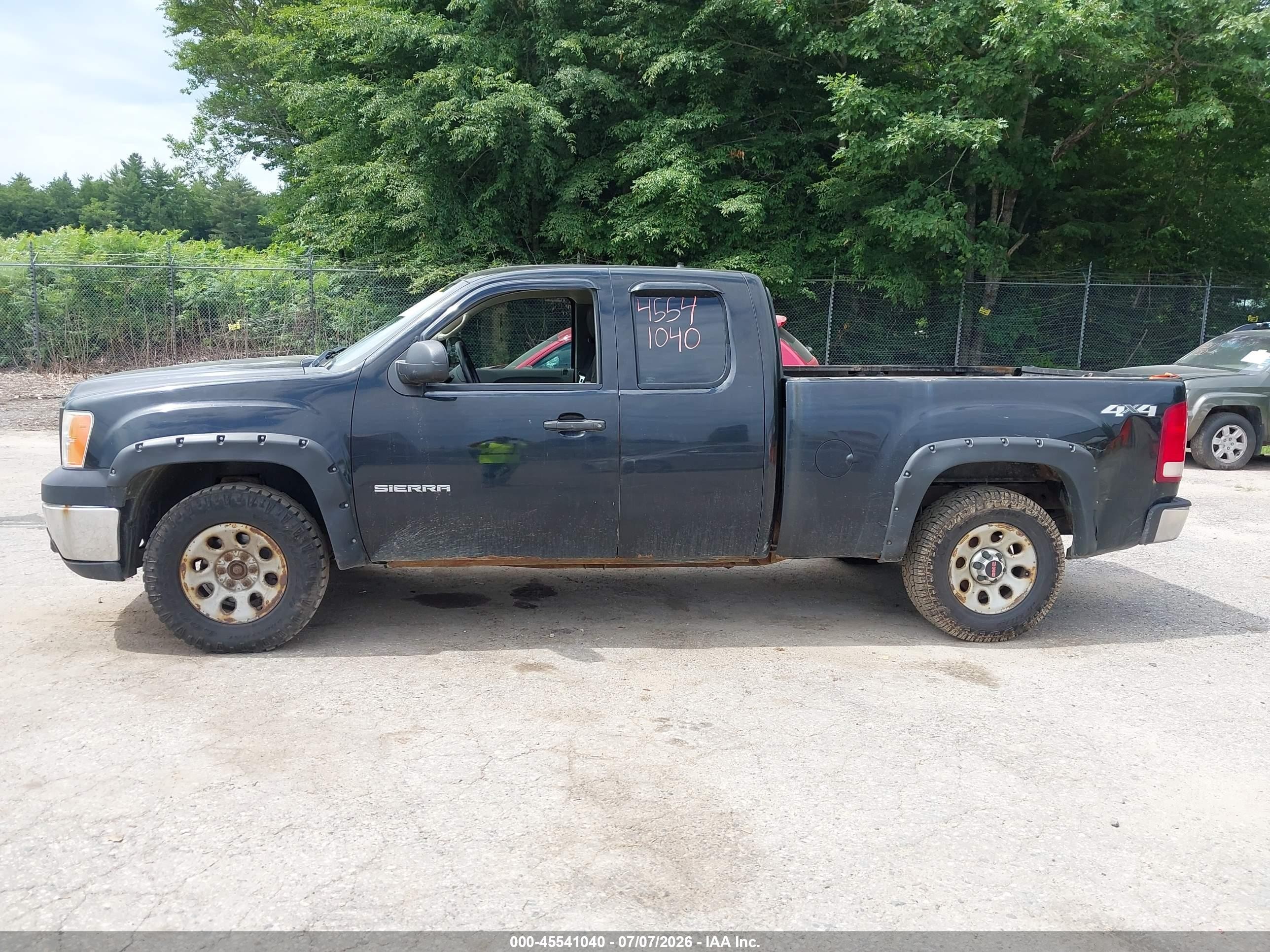 2013 Gmc Sierra 1500 Work Truck Black vin: 1GTR2TE74DZ332419