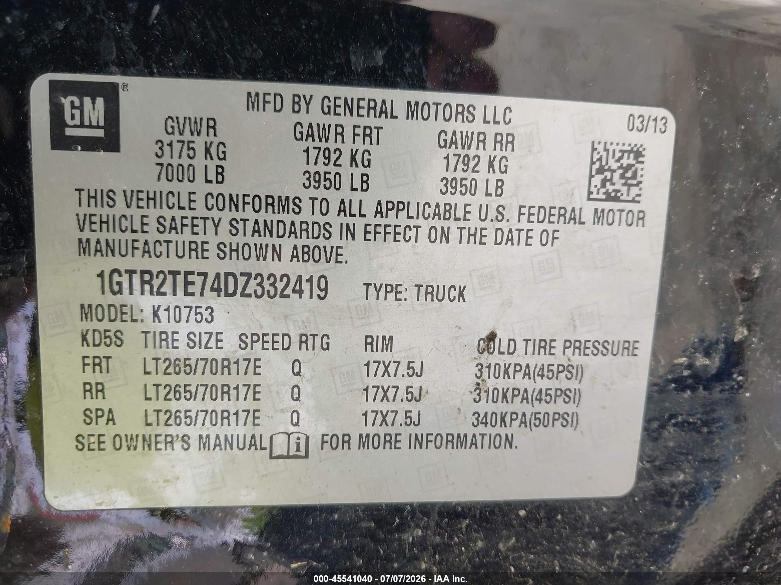 2013 Gmc Sierra 1500 Work Truck Black vin: 1GTR2TE74DZ332419