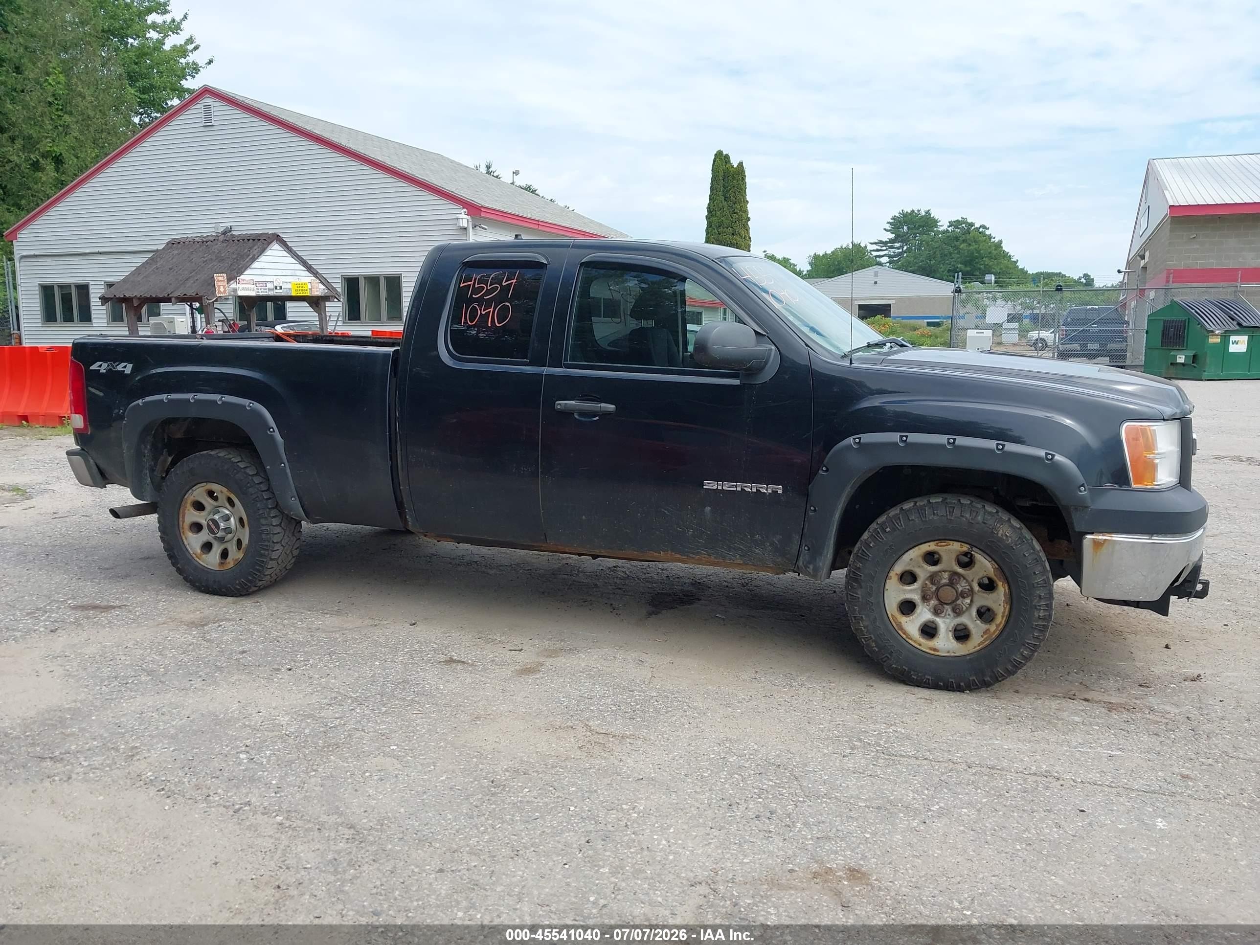 2013 Gmc Sierra 1500 Work Truck Black vin: 1GTR2TE74DZ332419