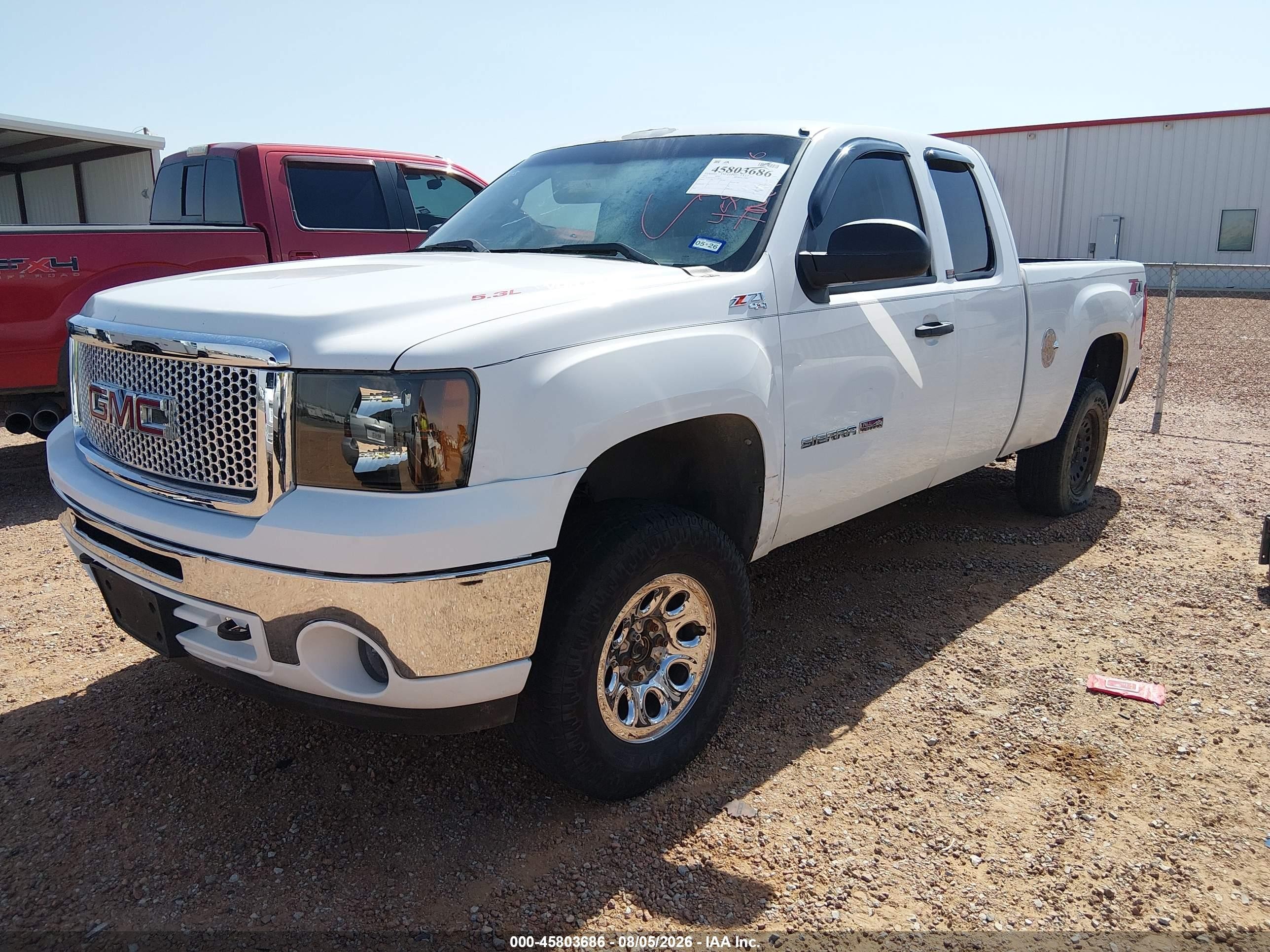 2012 Gmc Sierra 1500 Work Truck Белый vin: 1GTR2TE77CZ164029
