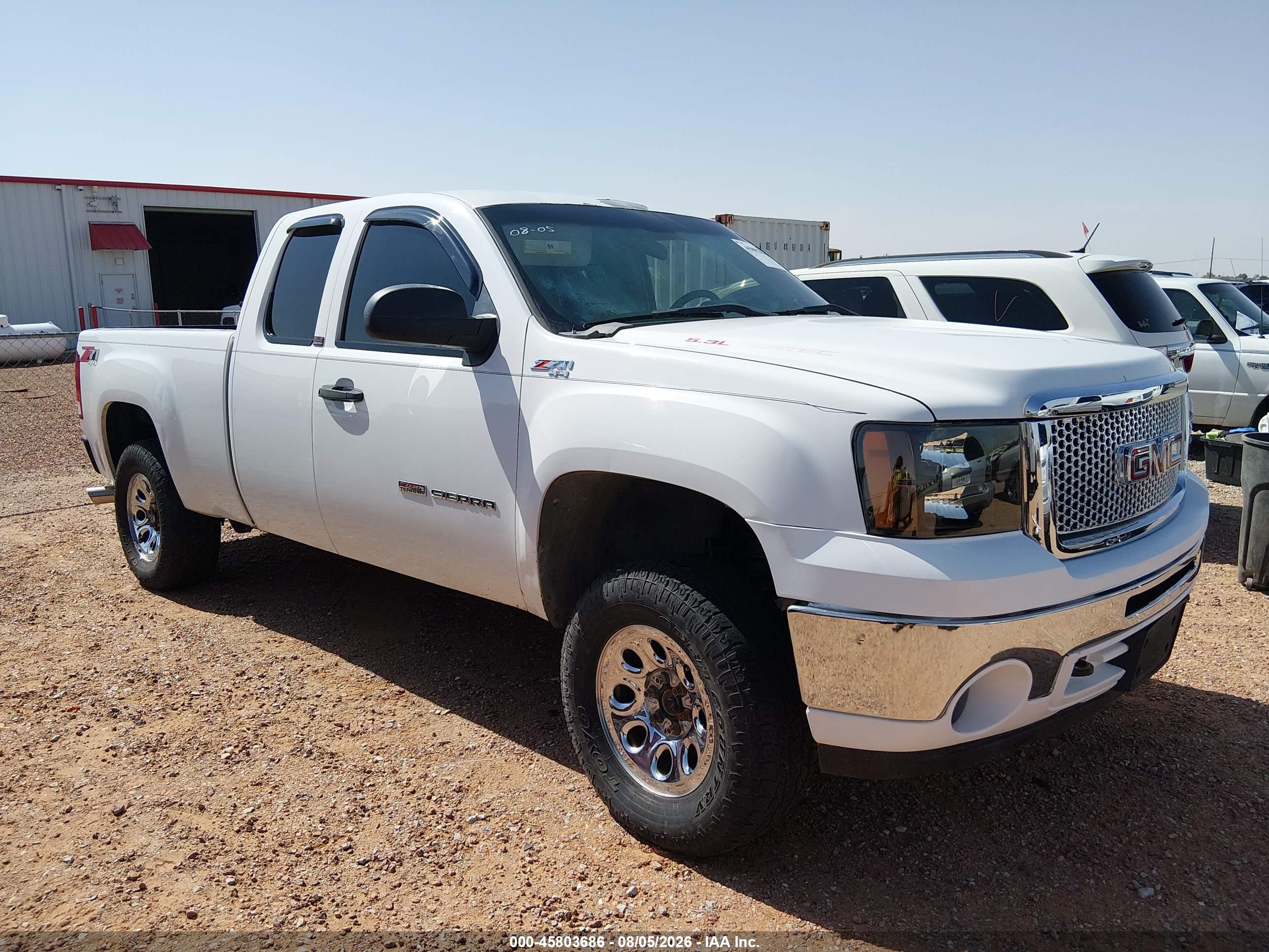 2012 Gmc Sierra 1500 Work Truck Белый vin: 1GTR2TE77CZ164029