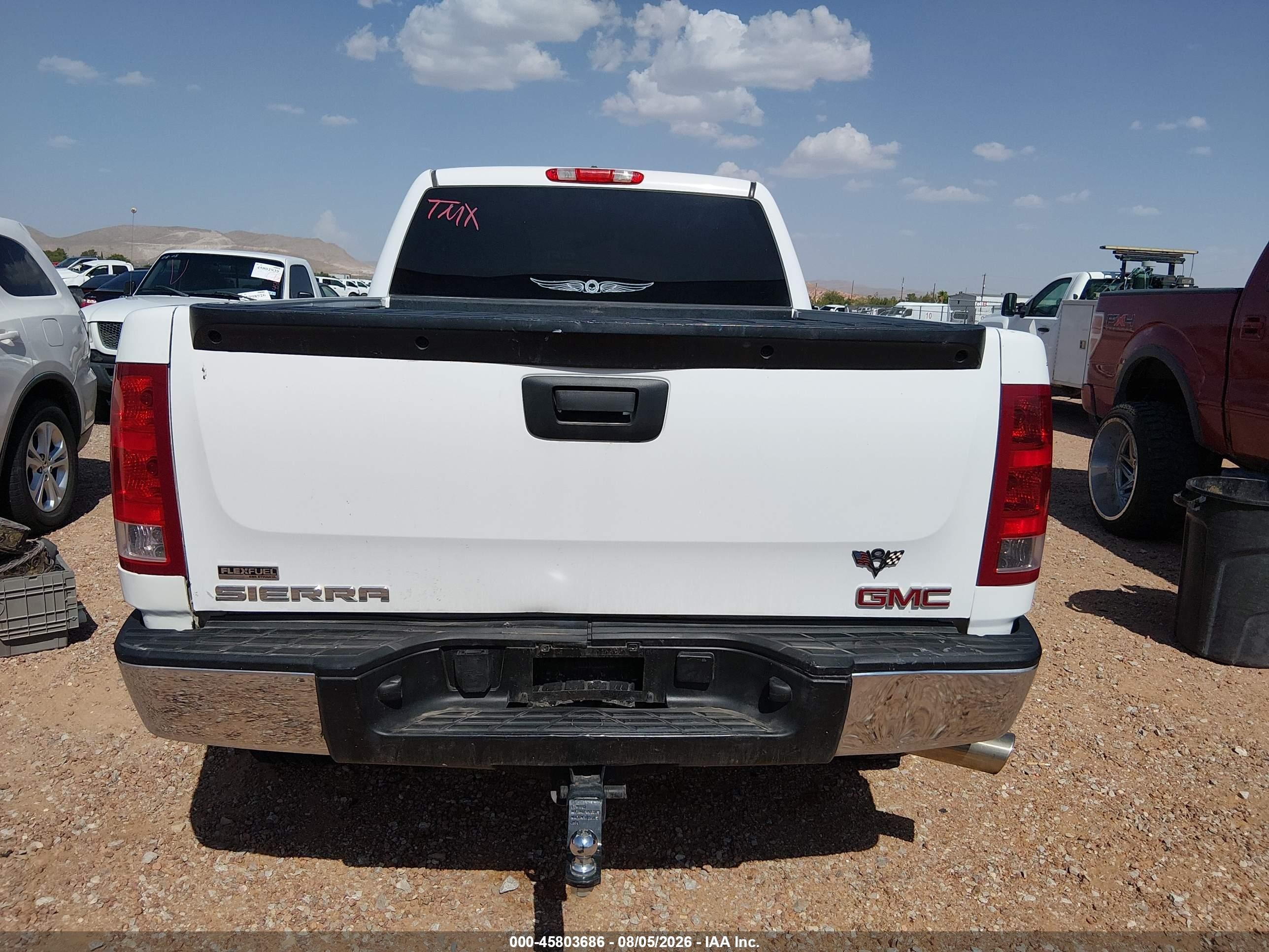 2012 Gmc Sierra 1500 Work Truck Белый vin: 1GTR2TE77CZ164029