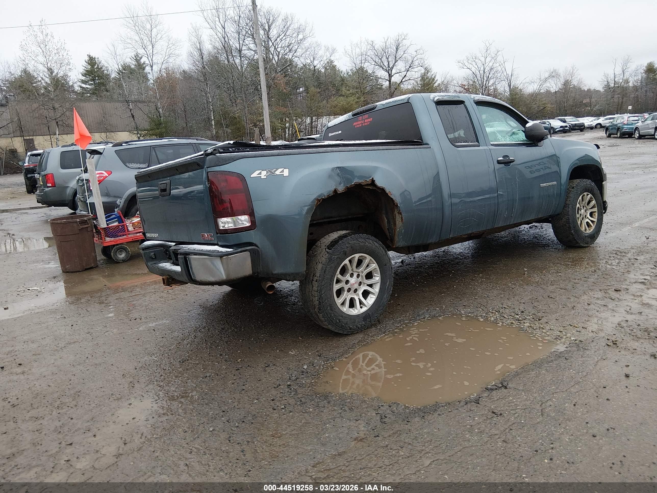 2012 Gmc Sierra 1500 Work Truck Blue vin: 1GTR2TEA2CZ284073