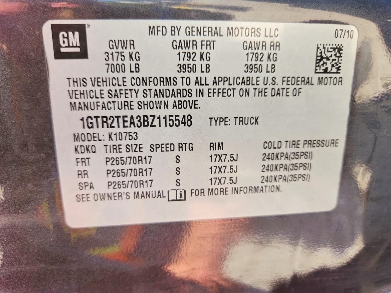 2011 Gmc Sierra K1500 Gray vin: 1GTR2TEA3BZ115548
