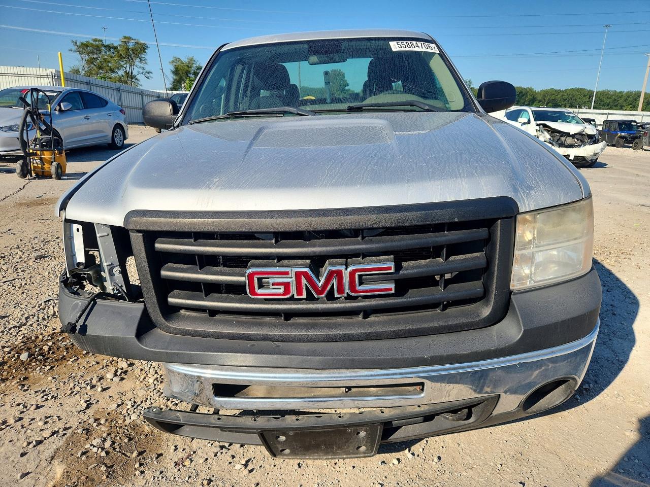 2013 Gmc Sierra K1500 Серебряный vin: 1GTR2TEA9DZ206889