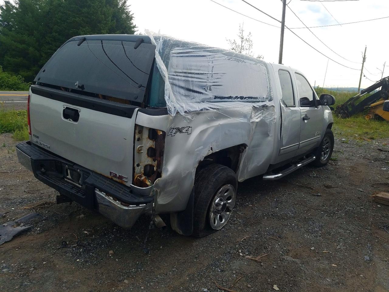 2011 Gmc Sierra K1500 Sl Silver vin: 1GTR2UEA0BZ186177