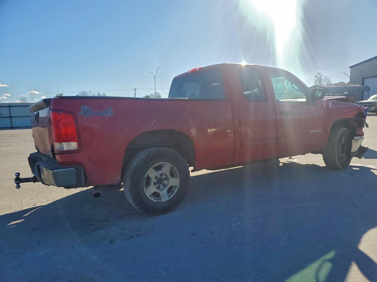 2012 Gmc Sierra K1500 Sl Red vin: 1GTR2UEA2CZ116889
