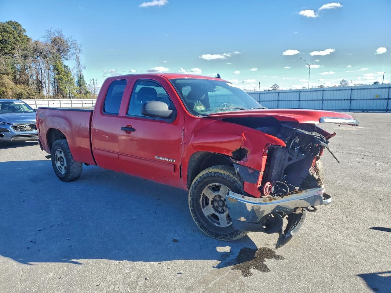2012 Gmc Sierra K1500 Sl Red vin: 1GTR2UEA2CZ116889