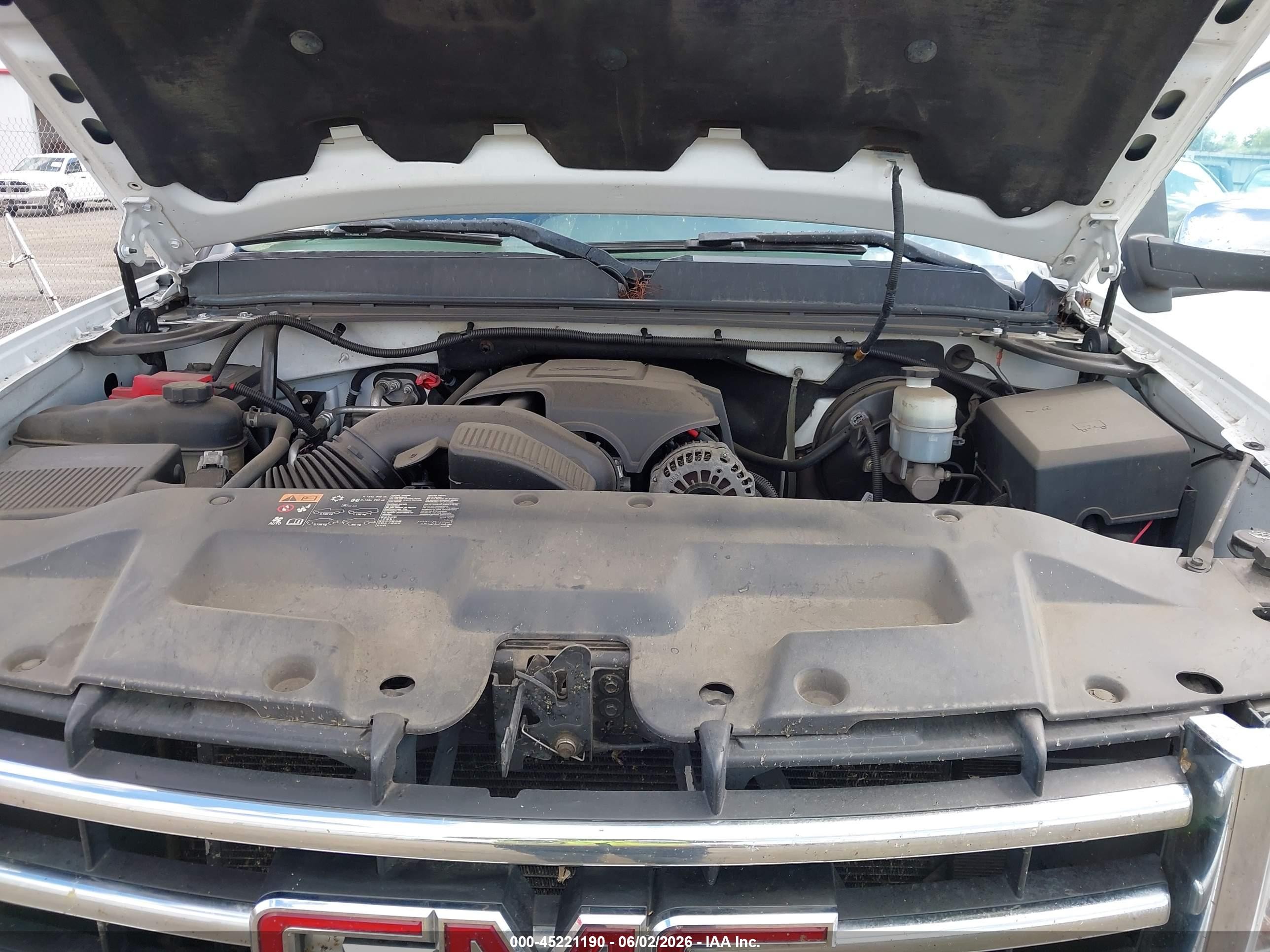 2013 Gmc Sierra 1500 Sl White vin: 1GTR2UEA2DZ404283