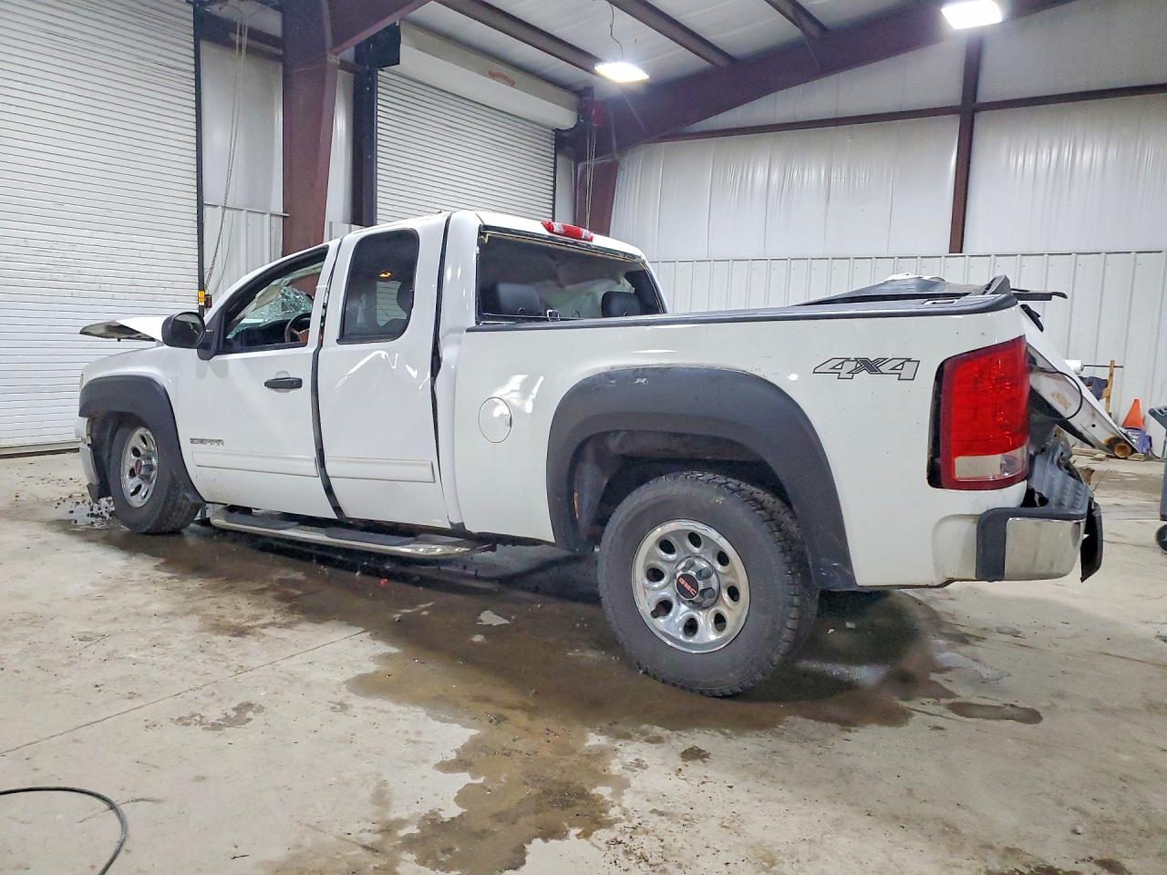 2011 Gmc Sierra K1500 Sl White vin: 1GTR2UEA4BZ127598