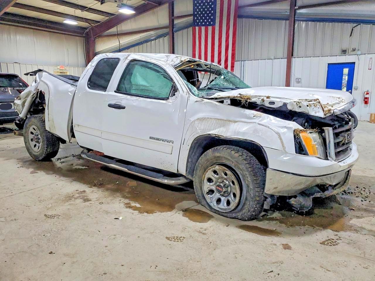 2011 Gmc Sierra K1500 Sl White vin: 1GTR2UEA4BZ127598