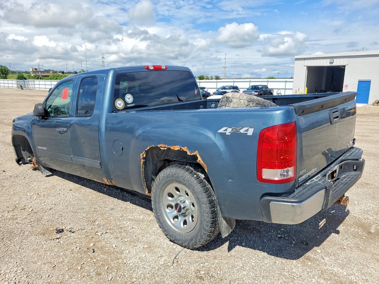 2011 Gmc Sierra K1500 Sl Blue vin: 1GTR2UEA4BZ183508