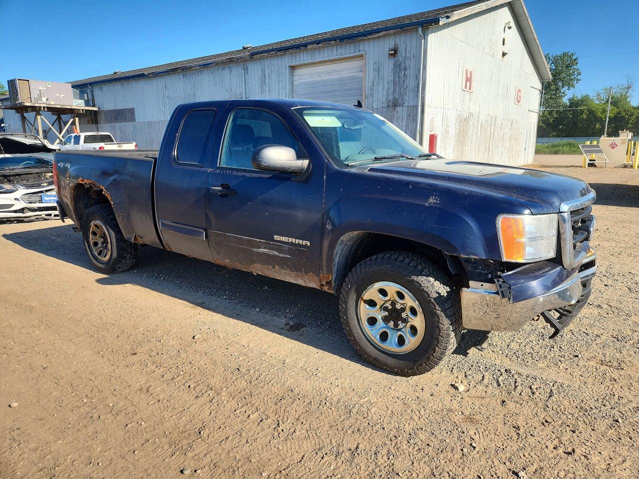 2011 Gmc Sierra K1500 Sl Blue vin: 1GTR2UEA4BZ239172