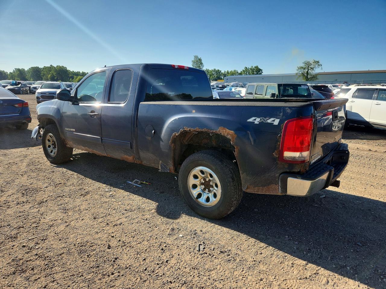 2011 Gmc Sierra K1500 Sl Blue vin: 1GTR2UEA4BZ239172