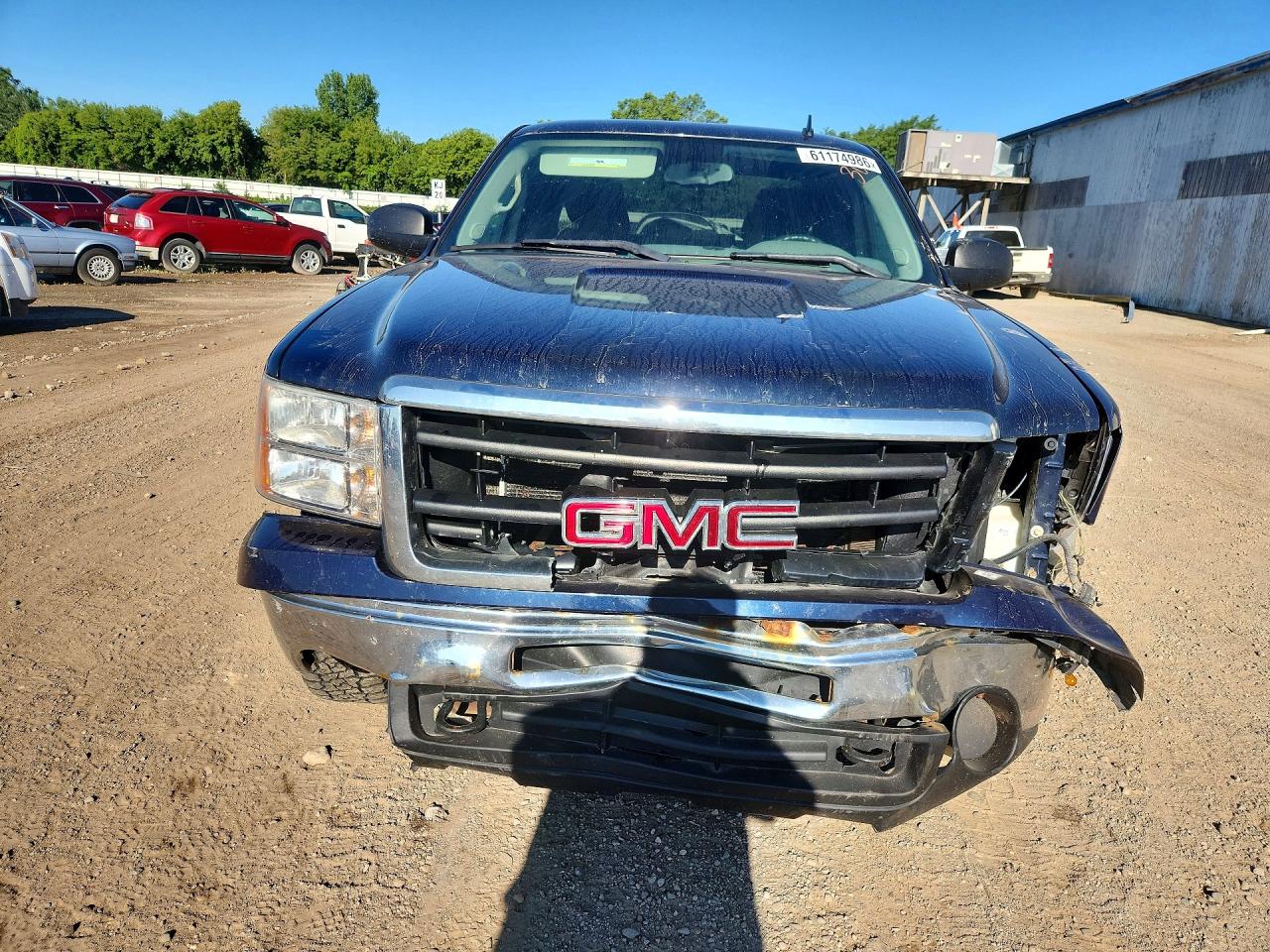 2011 Gmc Sierra K1500 Sl Blue vin: 1GTR2UEA4BZ239172