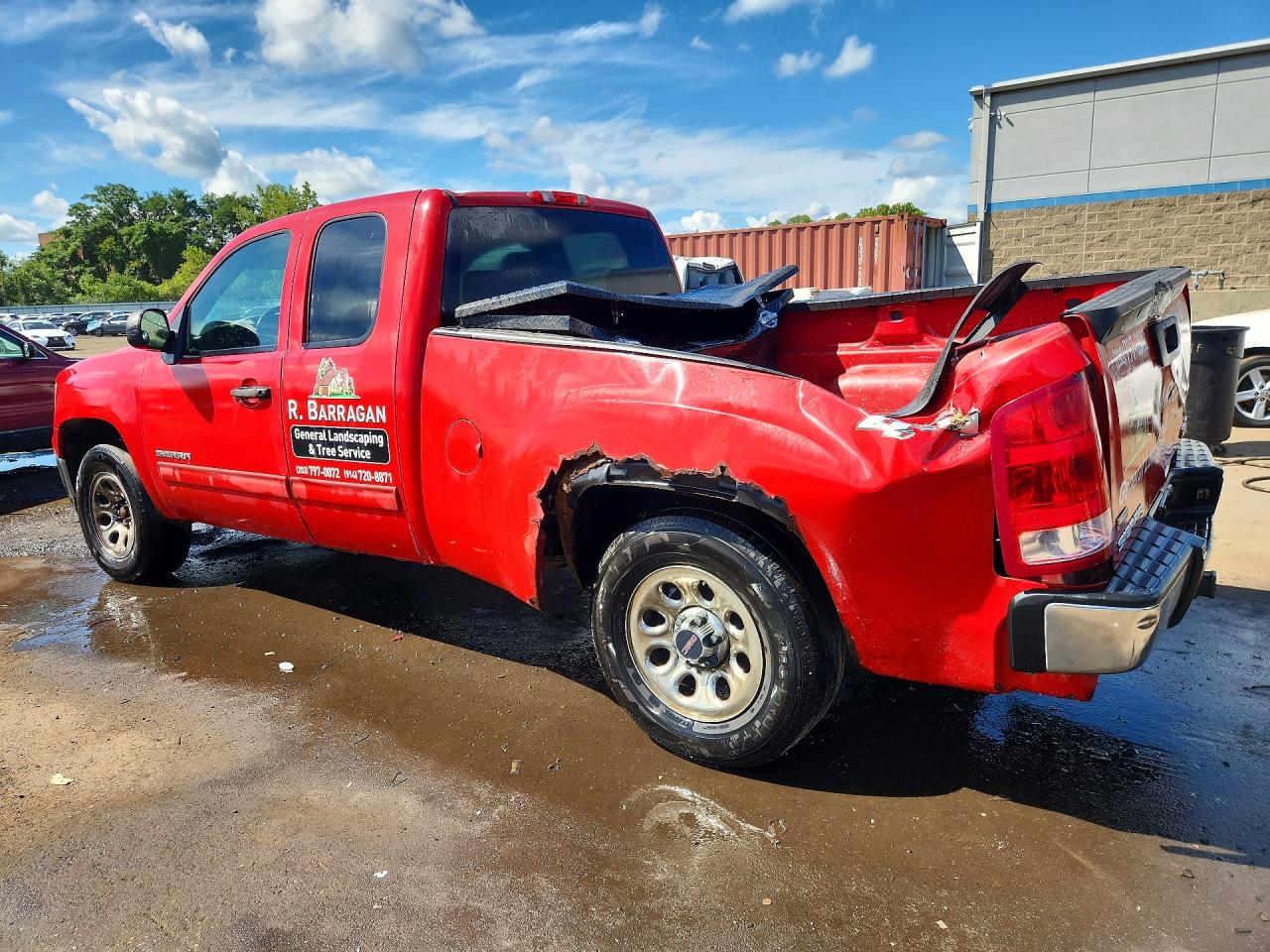 2012 Gmc Sierra K1500 Sl Red vin: 1GTR2UEA6CZ107533