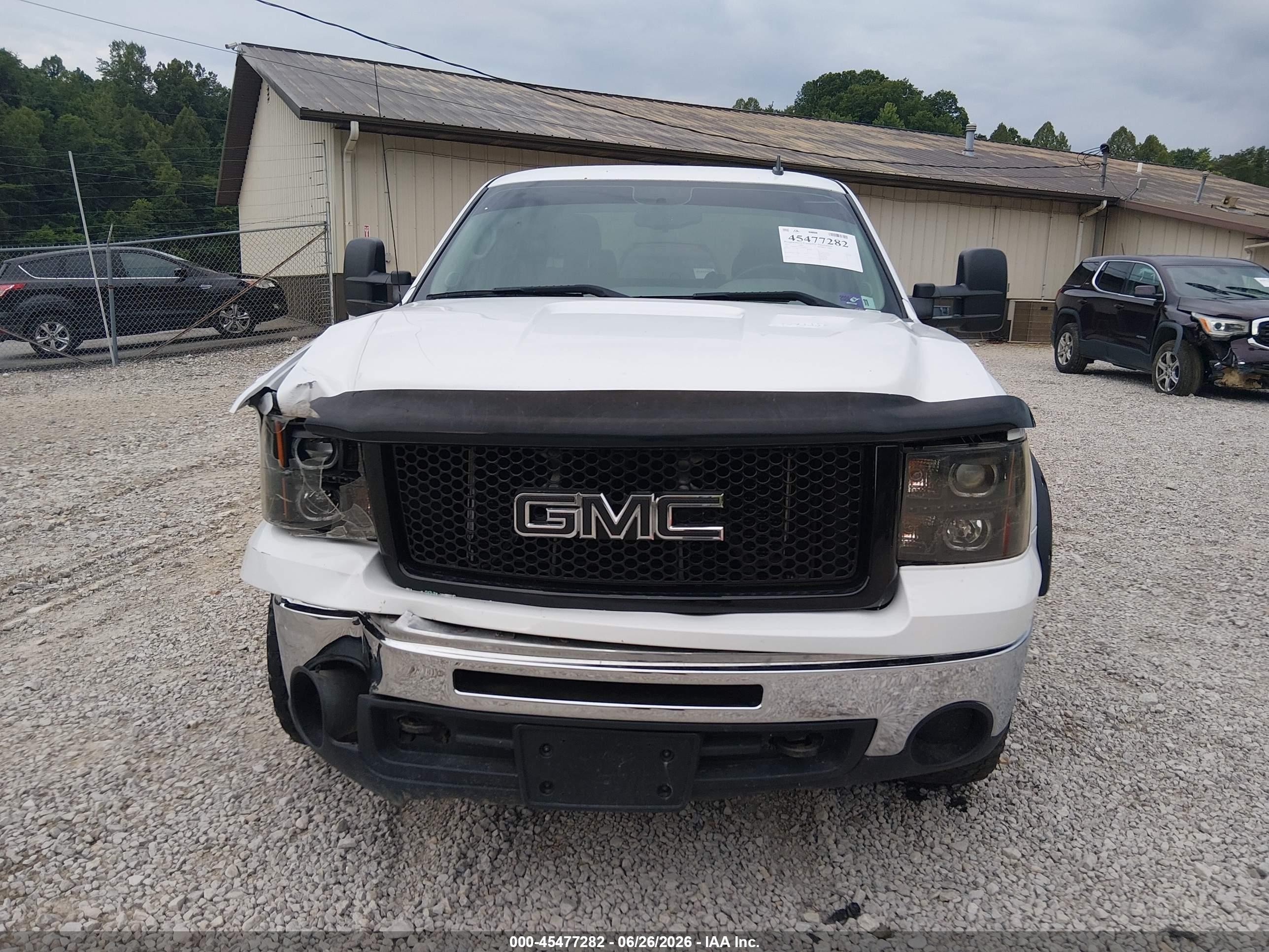 2013 Gmc Sierra 1500 Sl White vin: 1GTR2UEA6DZ110479