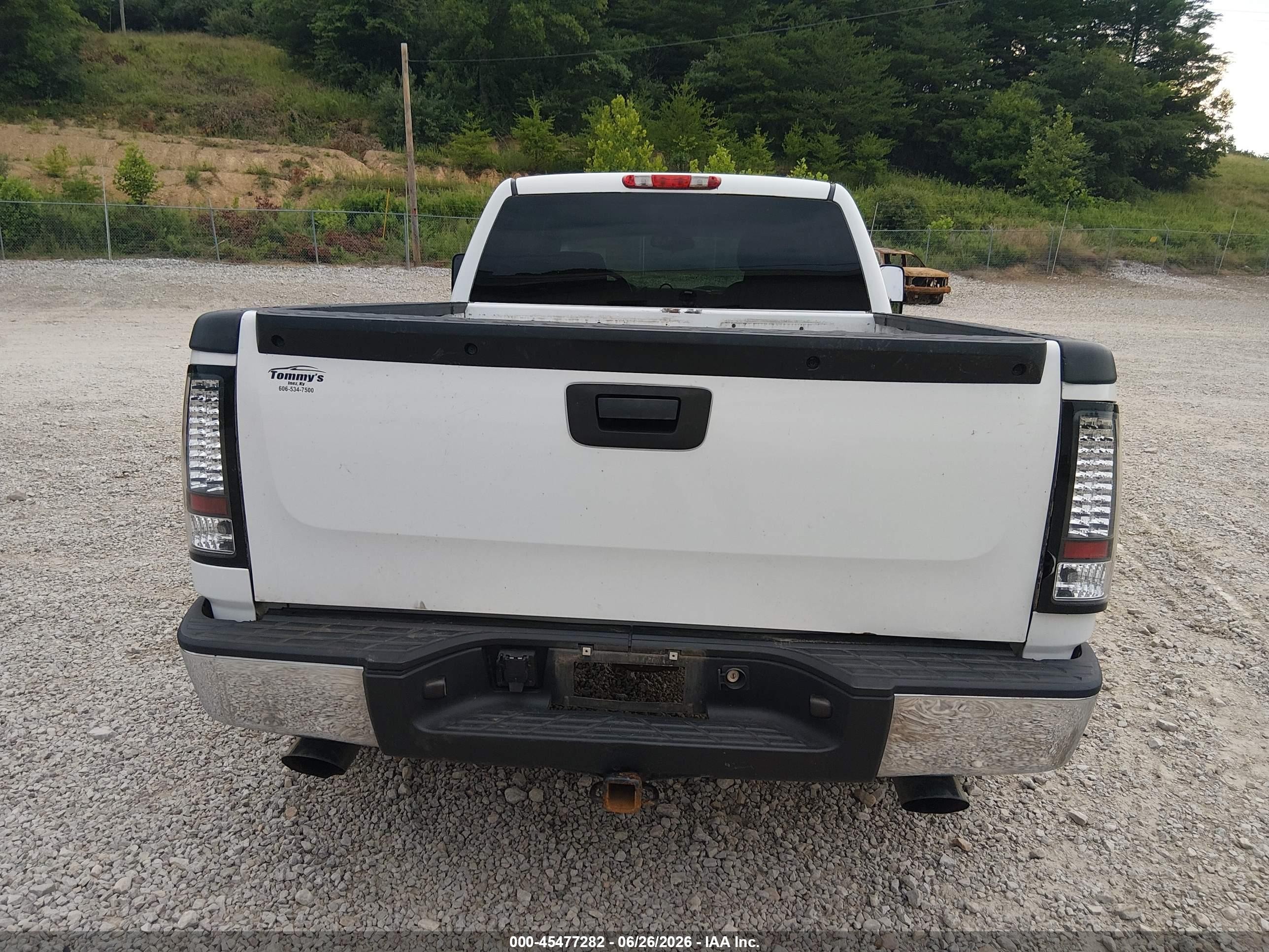 2013 Gmc Sierra 1500 Sl White vin: 1GTR2UEA6DZ110479