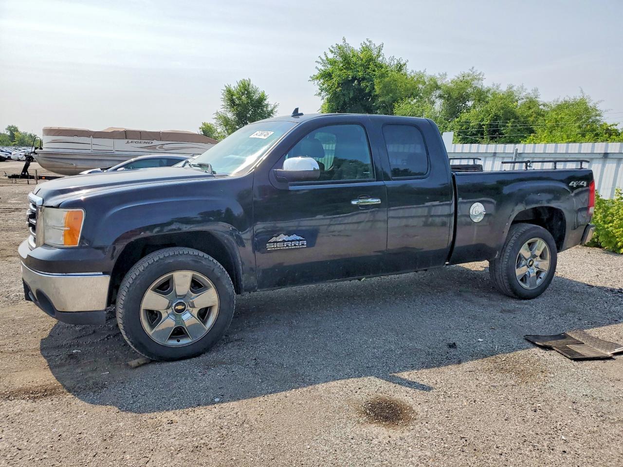 2013 Gmc Sierra K1500 Sl Black vin: 1GTR2UEA8DZ134282