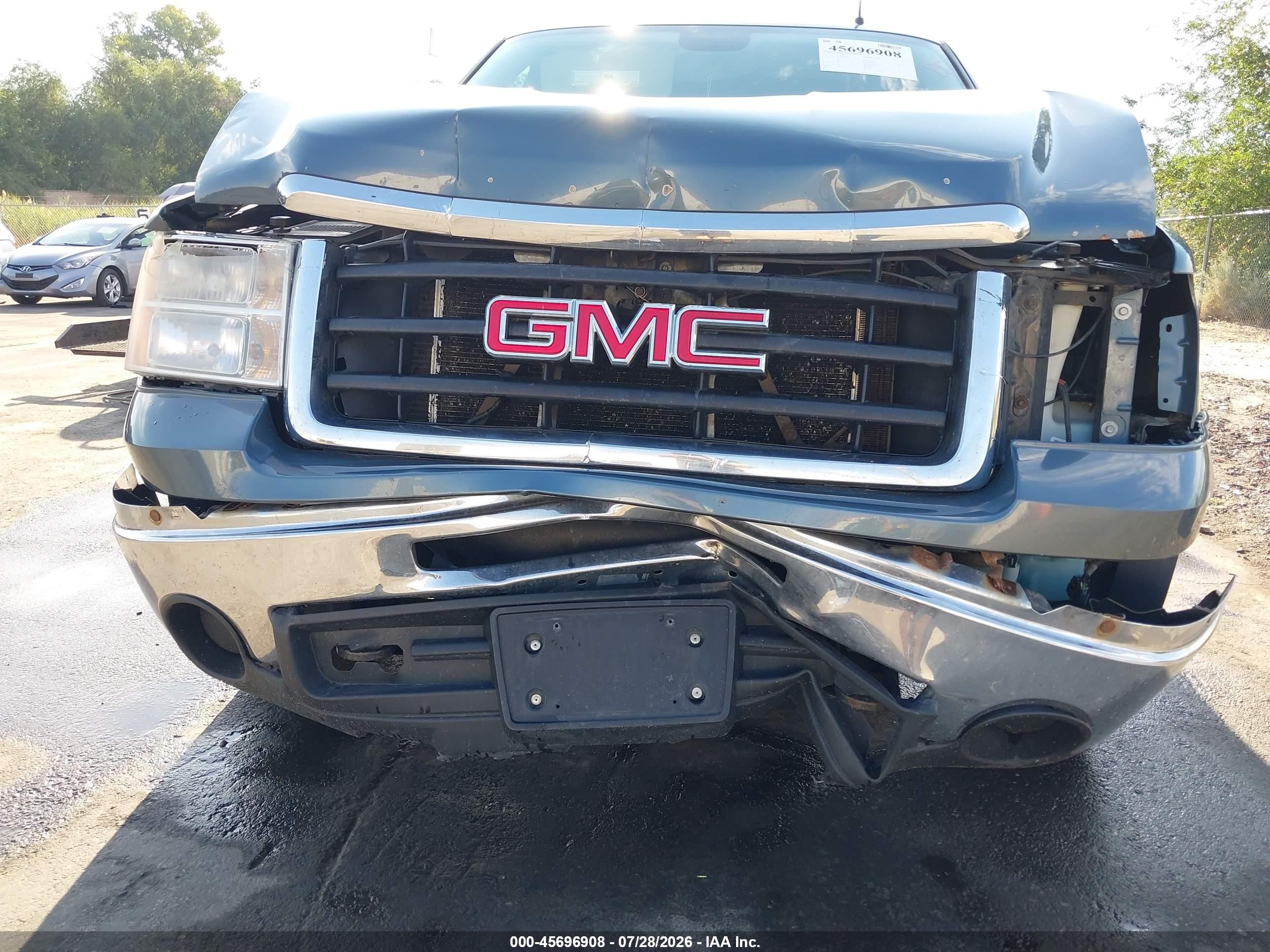 2011 Gmc Sierra 1500 Sl Gray vin: 1GTR2UEA9BZ164260
