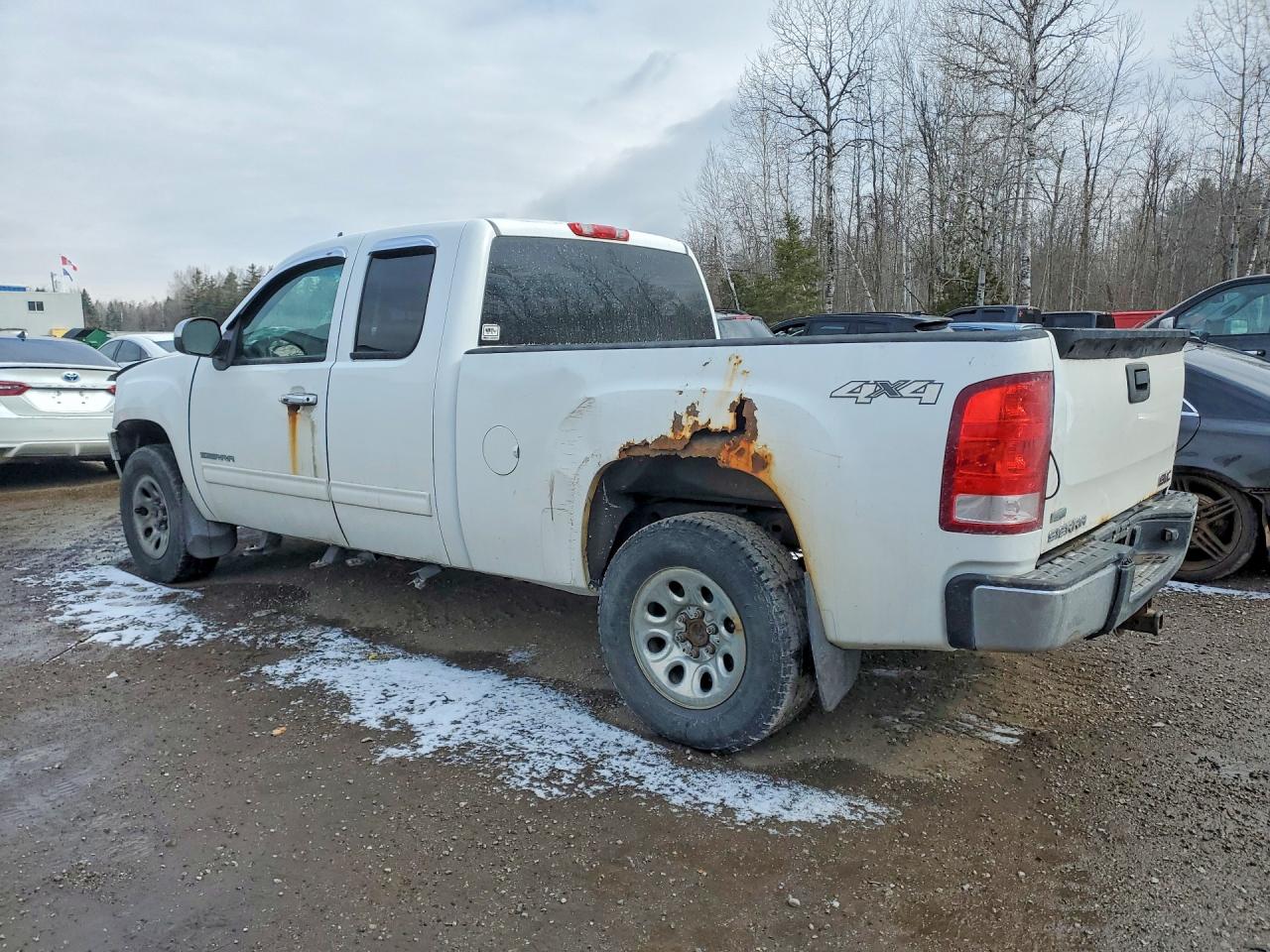 2012 Gmc Sierra K1500 Sl White vin: 1GTR2UEA9CZ226449