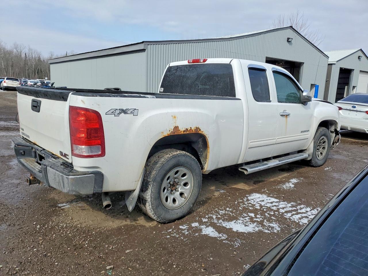 2012 Gmc Sierra K1500 Sl White vin: 1GTR2UEA9CZ226449