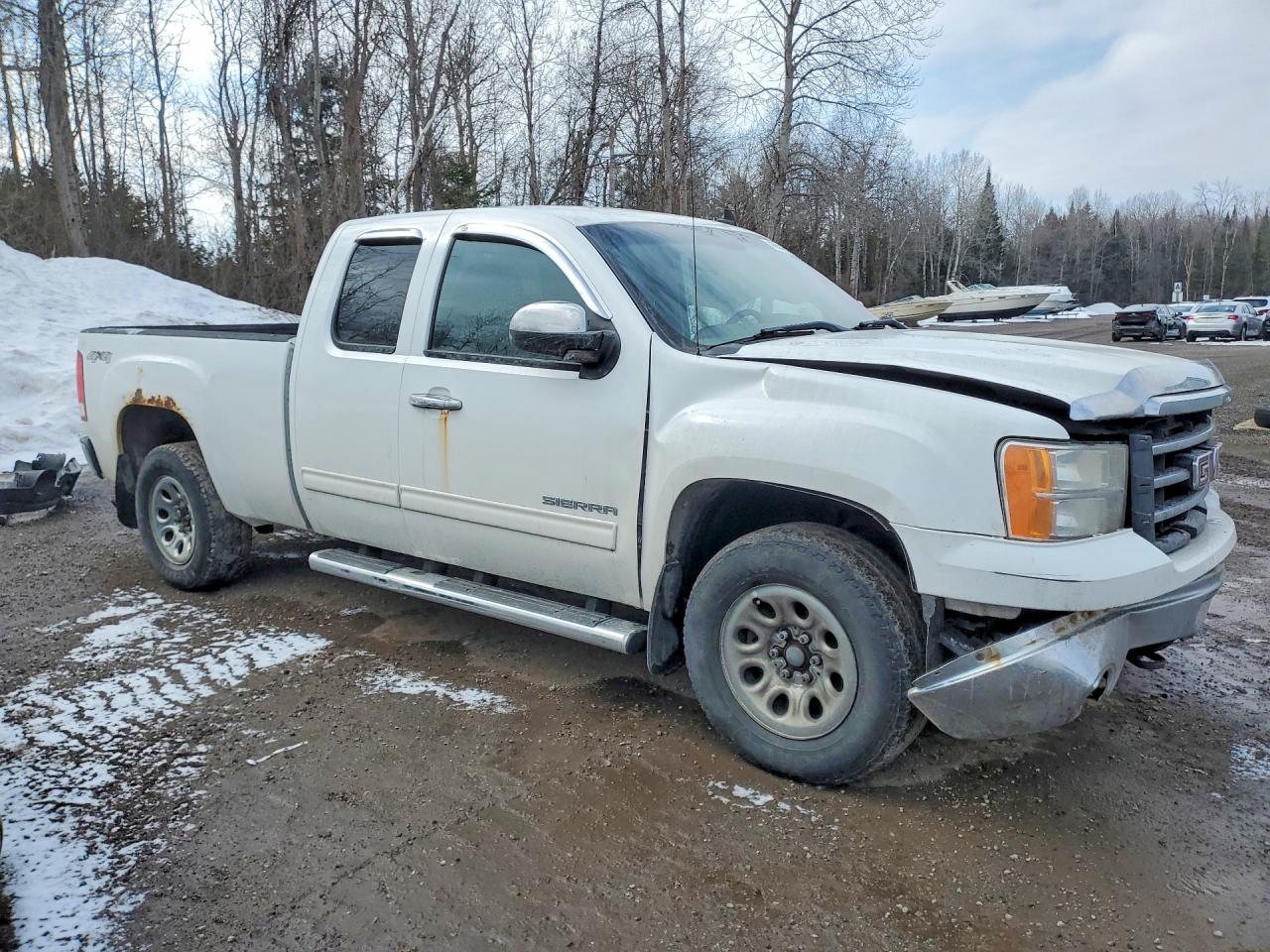 2012 Gmc Sierra K1500 Sl White vin: 1GTR2UEA9CZ226449