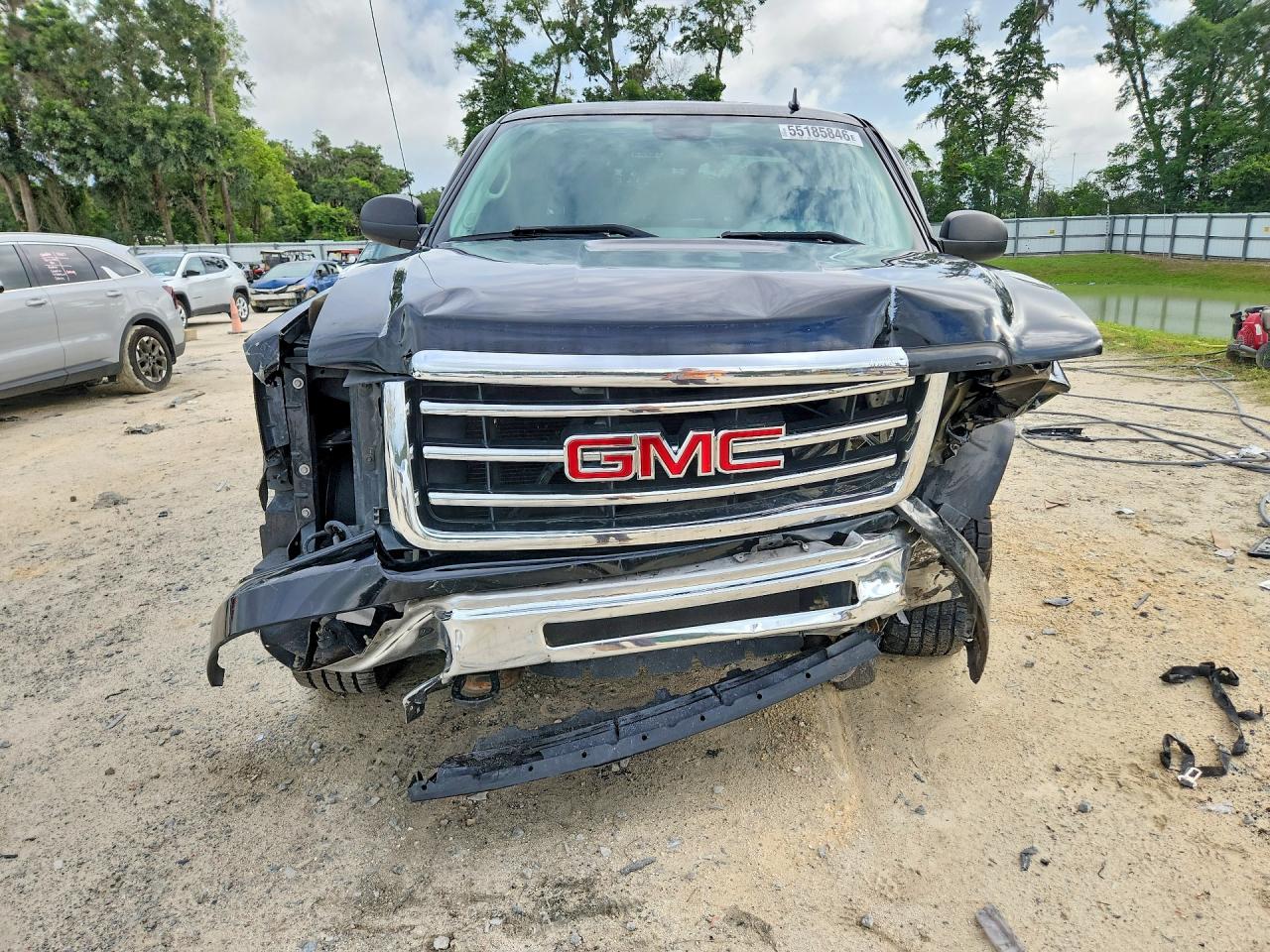 2012 Gmc Sierra K1500 Sl Black vin: 1GTR2UEAXCZ122195