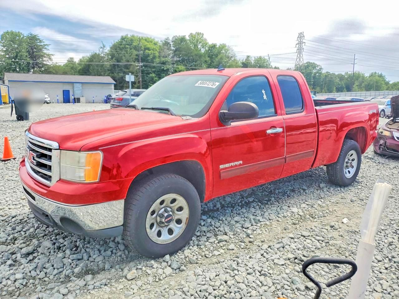 2013 Gmc Sierra K1500 Sl Red vin: 1GTR2UEAXDZ136969