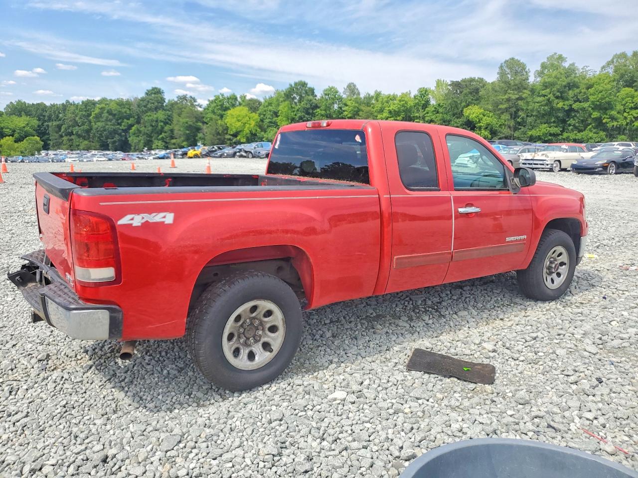 2013 Gmc Sierra K1500 Sl Red vin: 1GTR2UEAXDZ136969