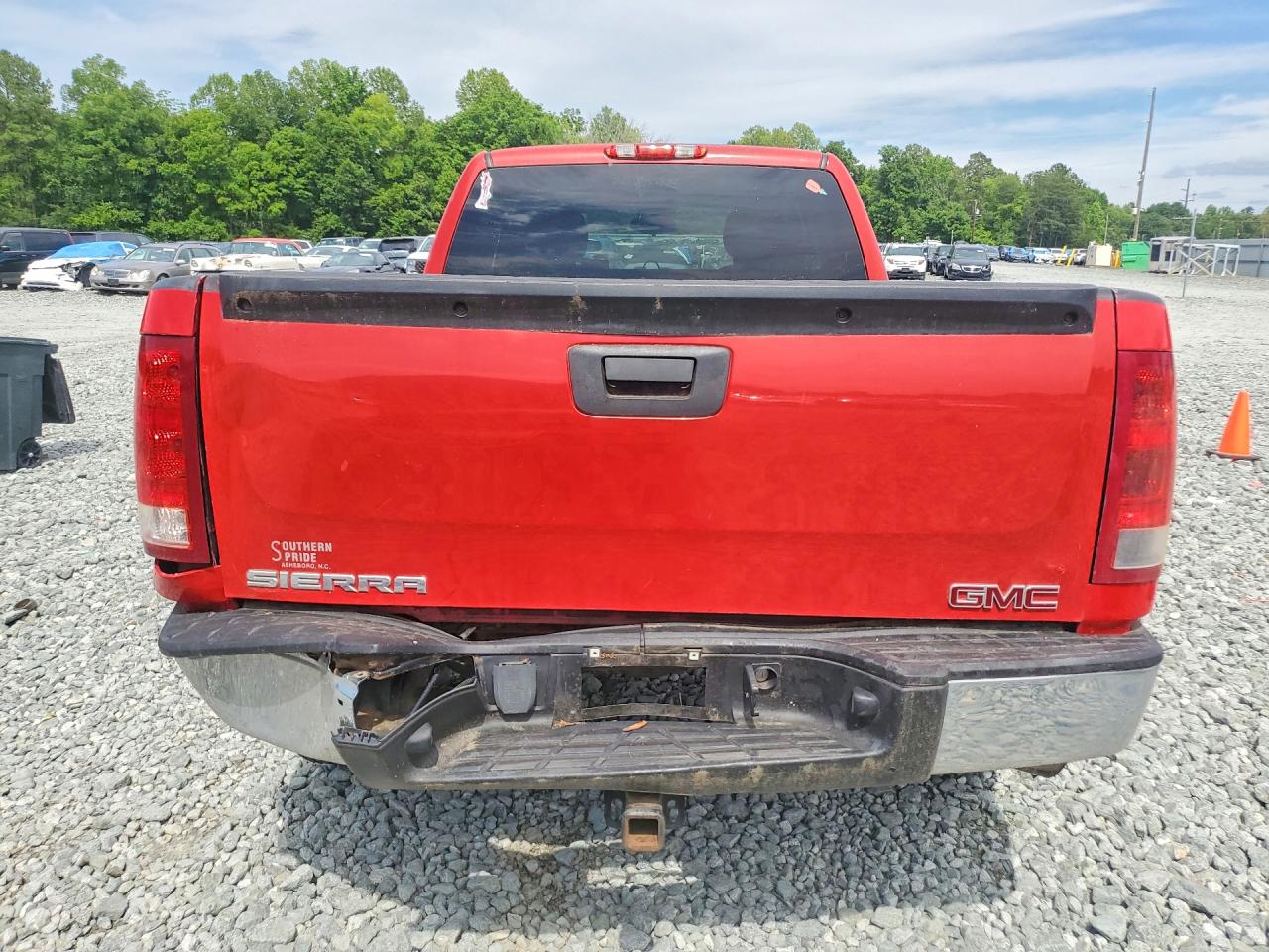 2013 Gmc Sierra K1500 Sl Red vin: 1GTR2UEAXDZ136969