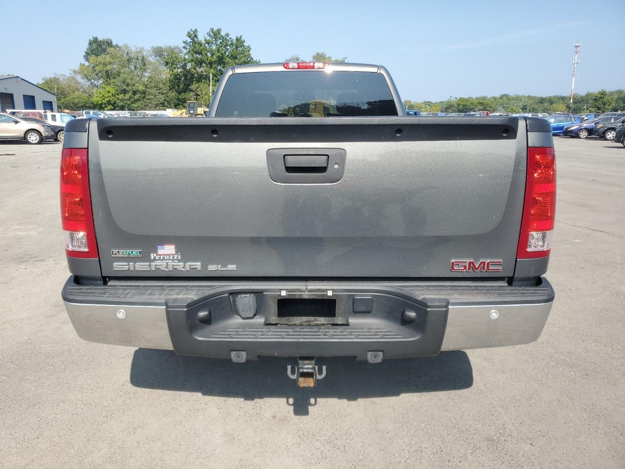 2011 Gmc Sierra K1500 Sle Gray vin: 1GTR2VE08BZ337005