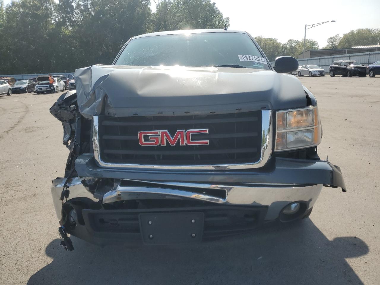 2011 Gmc Sierra K1500 Sle Gray vin: 1GTR2VE08BZ337005