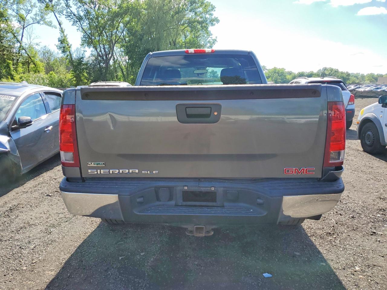 2011 Gmc Sierra K1500 Sle Gray vin: 1GTR2VE30BZ286805