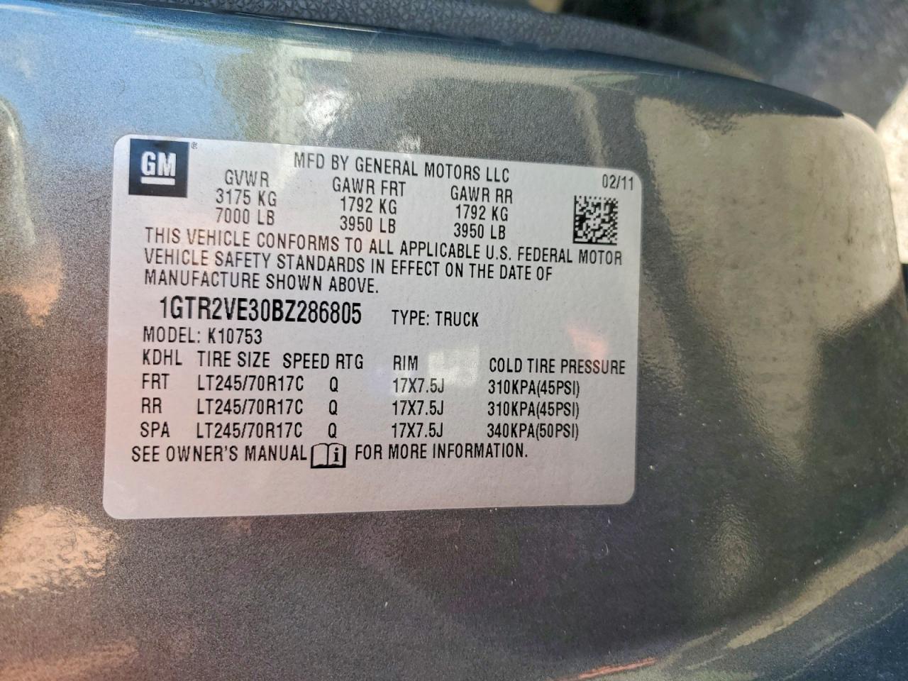 2011 Gmc Sierra K1500 Sle Gray vin: 1GTR2VE30BZ286805