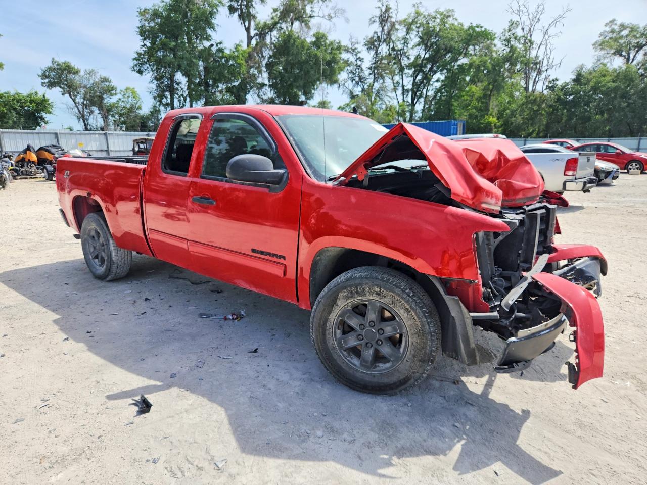 2011 Gmc Sierra K1500 Sle Red vin: 1GTR2VE30BZ411639