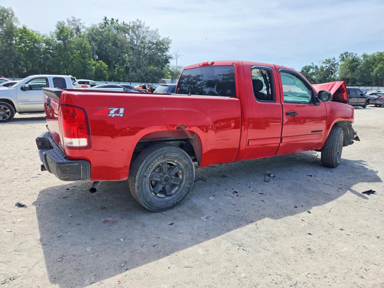 2011 Gmc Sierra K1500 Sle Red vin: 1GTR2VE30BZ411639