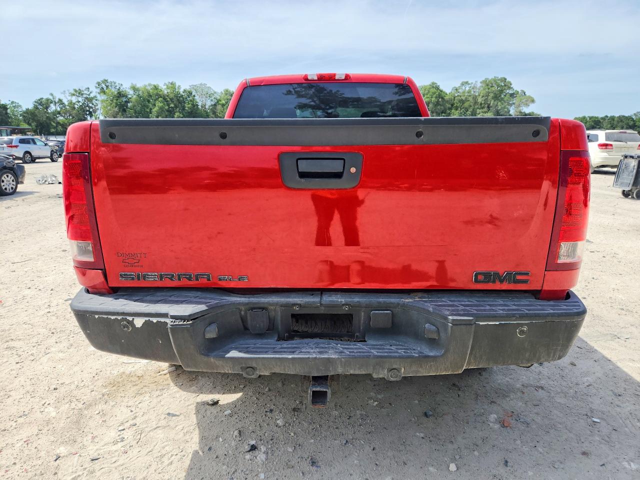 2011 Gmc Sierra K1500 Sle Red vin: 1GTR2VE30BZ411639